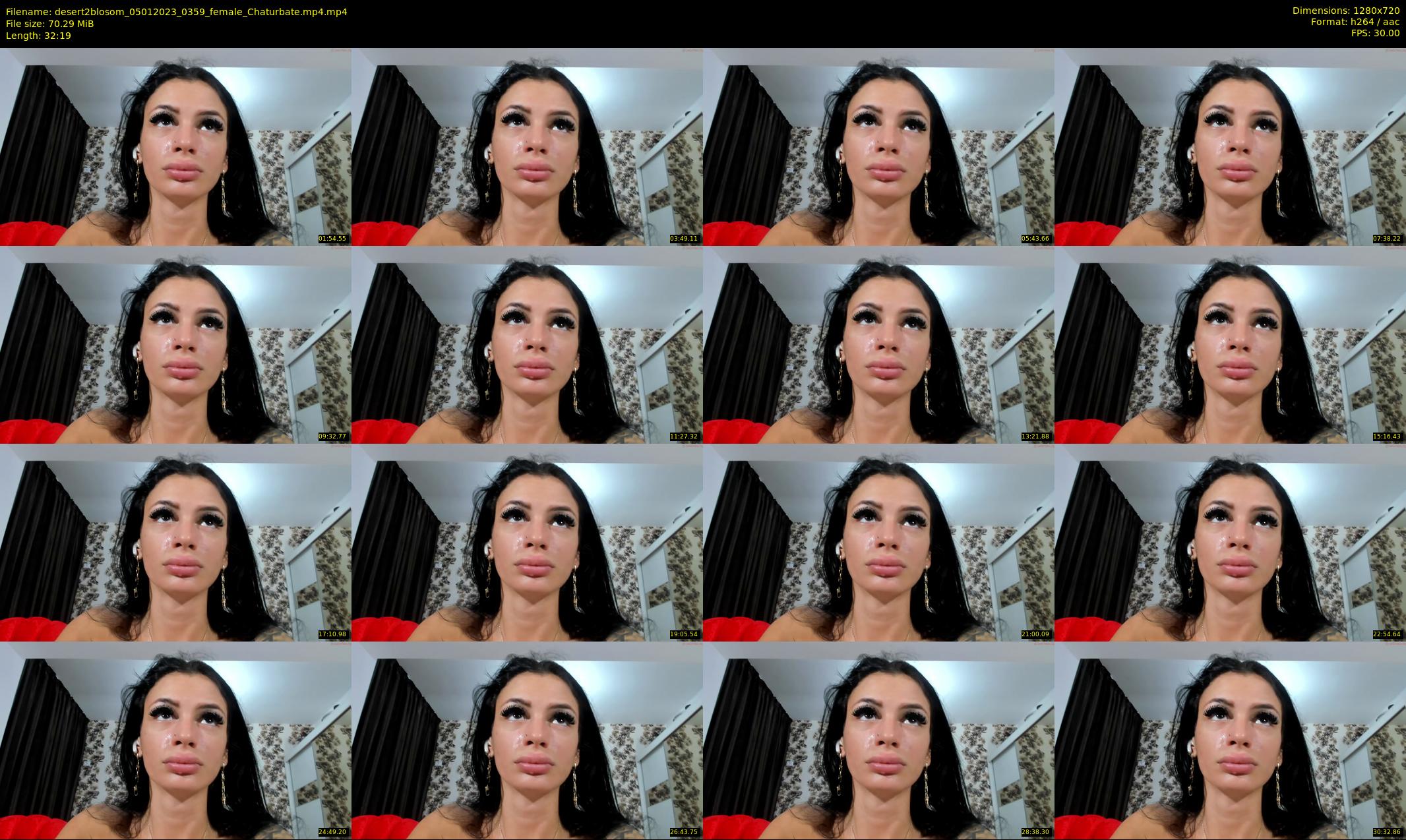 desert2blosom — 33 minute Chaturbate female cam show recording, 720p, Jan 5, 2023