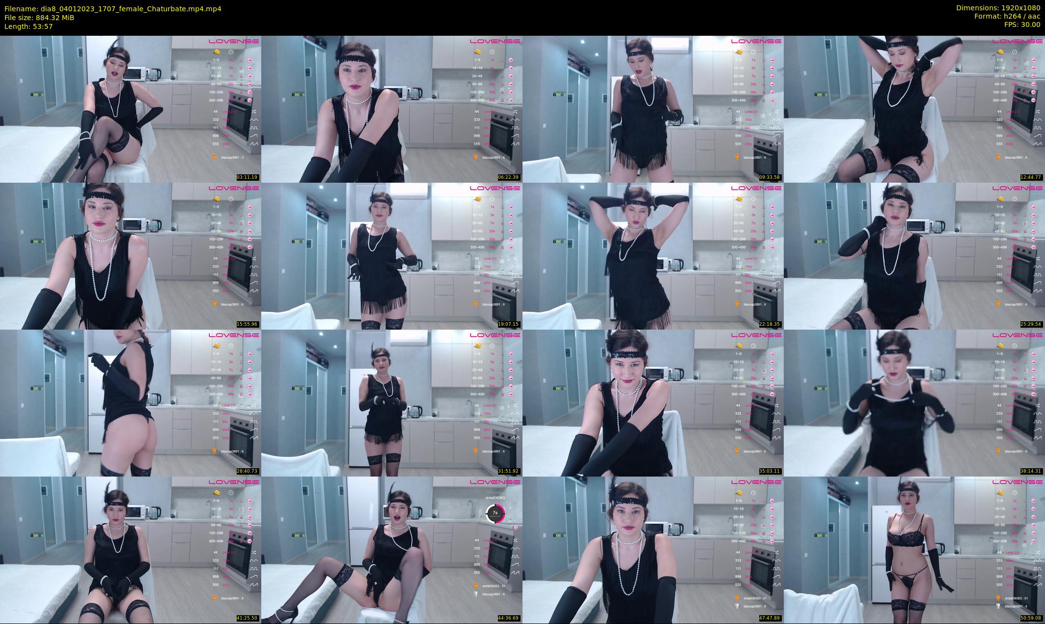 dia8 — 54 minute Chaturbate female cam show recording, 1080p, Jan 4, 2023