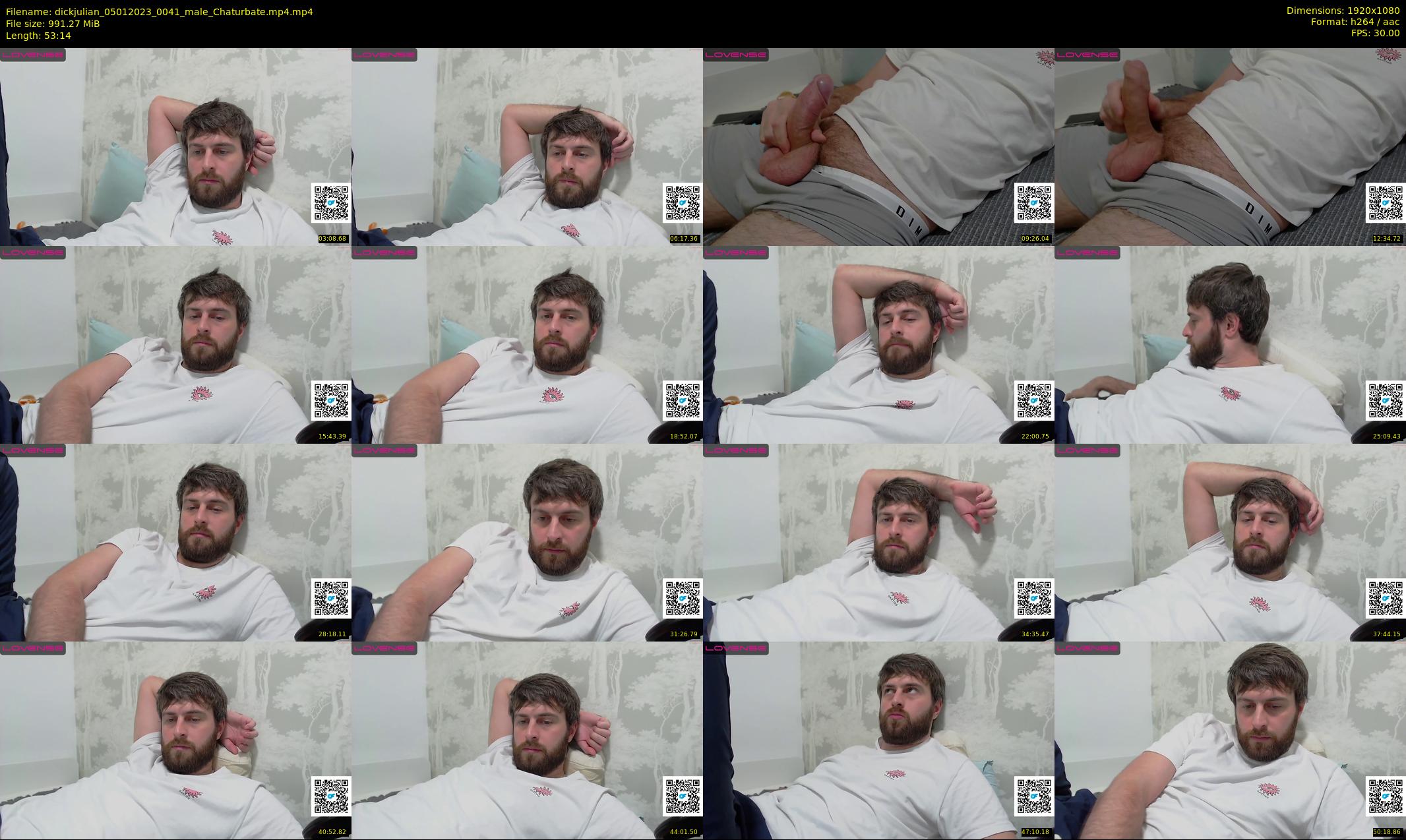 dickjulian — 54 minute Chaturbate male cam show recording, 1080p, Jan 5, 2023