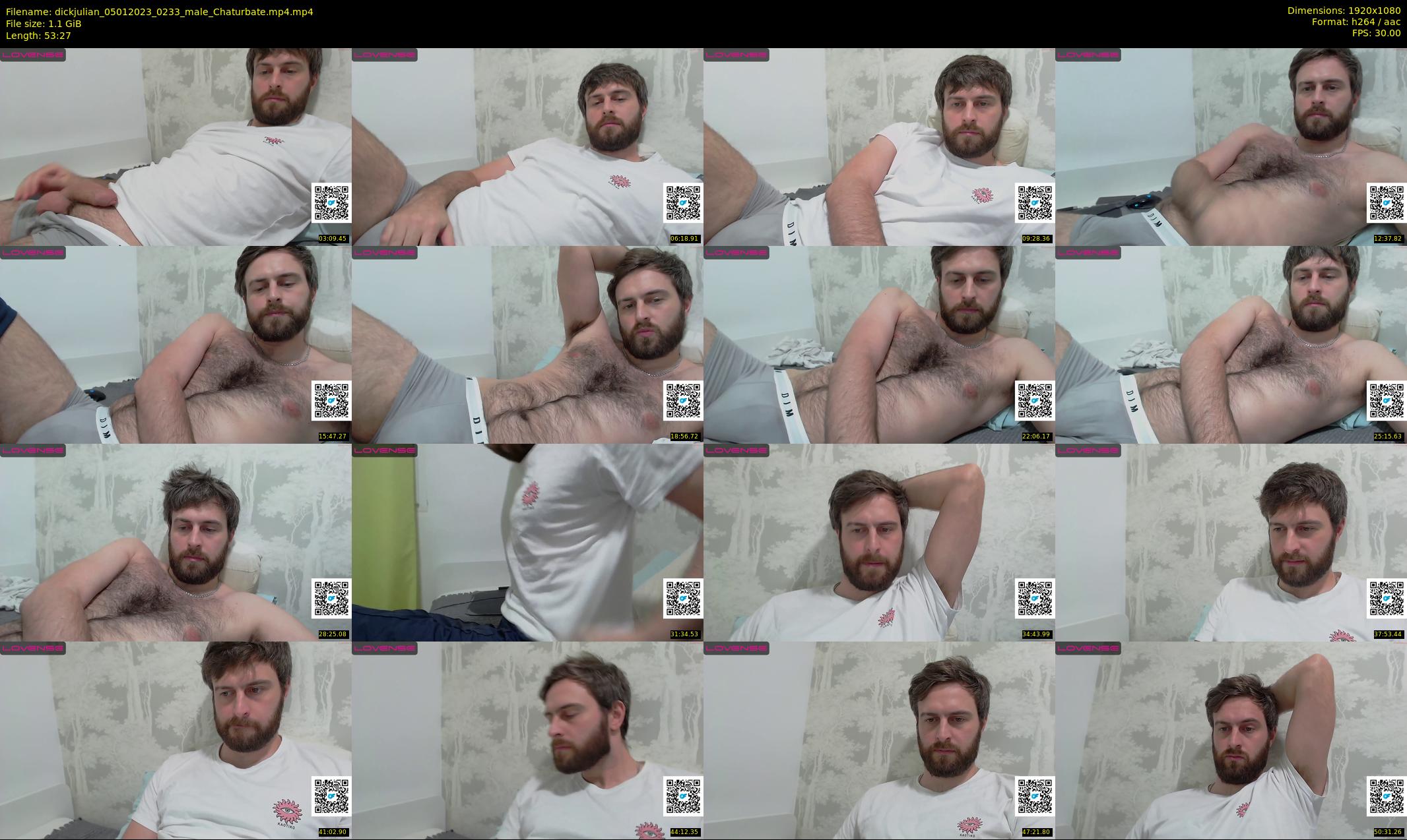 dickjulian — 54 minute Chaturbate male cam show recording, 1080p, Jan 5, 2023