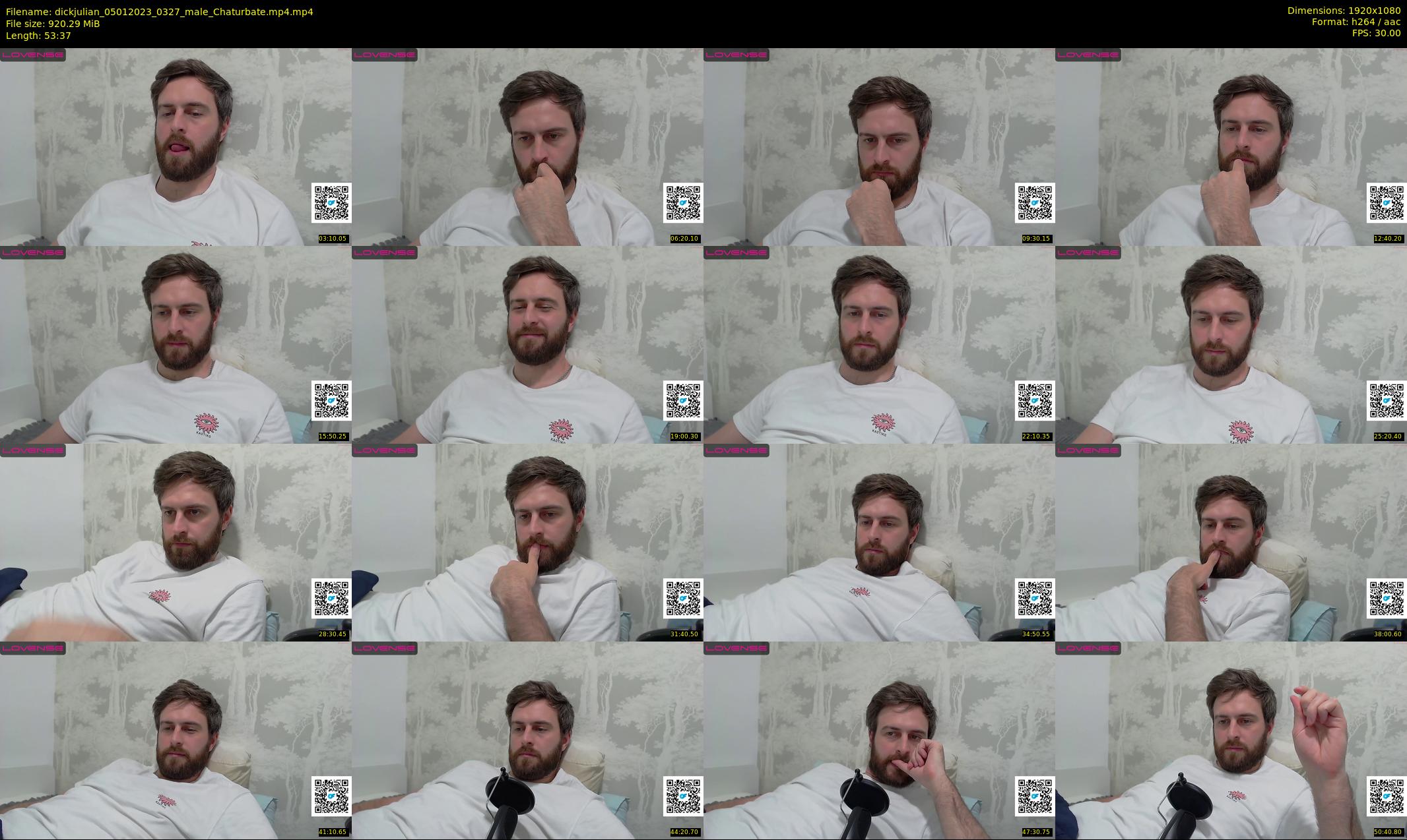 dickjulian — 54 minute Chaturbate male cam show recording, 1080p, Jan 5, 2023