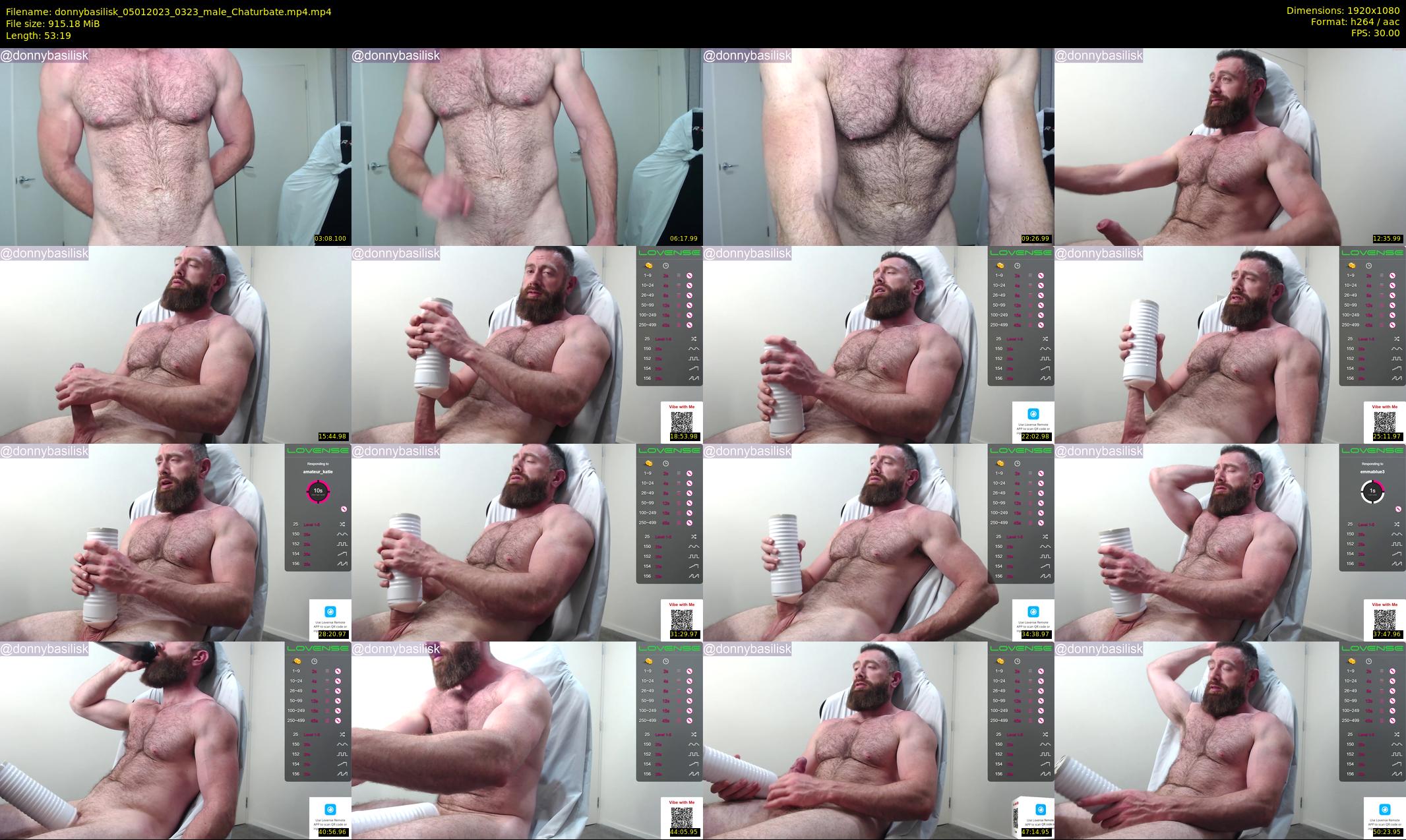 donnybasilisk — 54 minute Chaturbate male cam show recording, 1080p, Jan 5, 2023