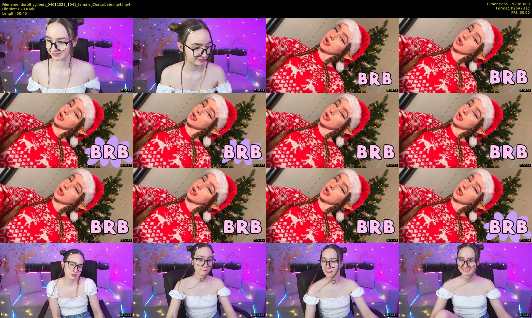 dorothygilbert — 51 minute Chaturbate female cam show recording, 1080p, Jan 4, 2023