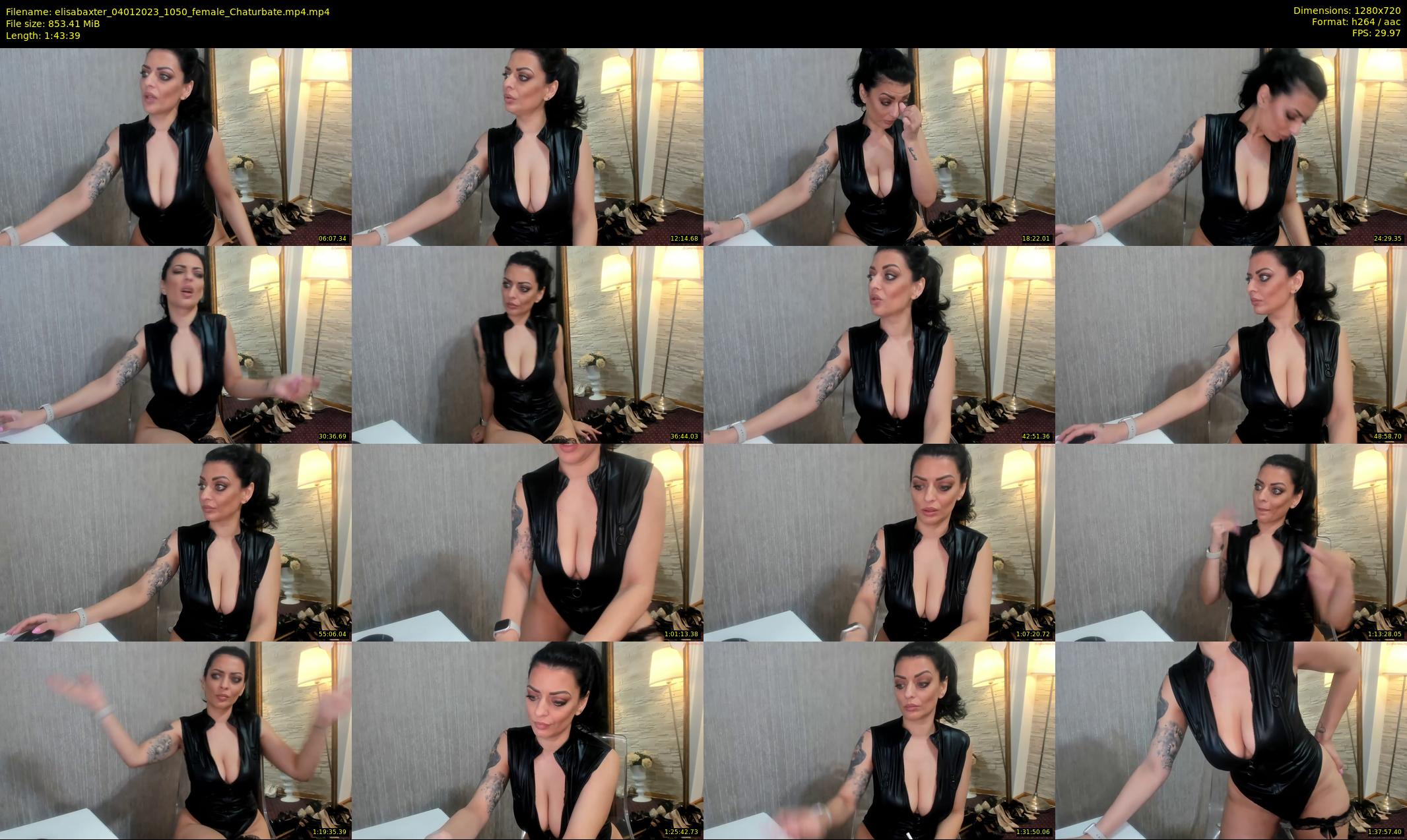 elisabaxter — 104 minute Chaturbate female cam show recording, 720p, Jan 4, 2023