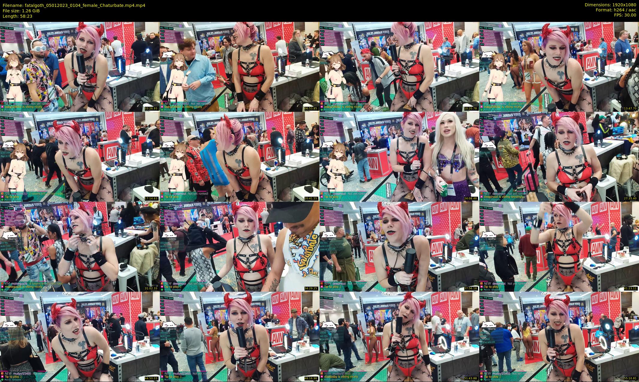 fatalgoth — 59 minute Chaturbate couple cam show recording, 1080p, Jan 5, 2023