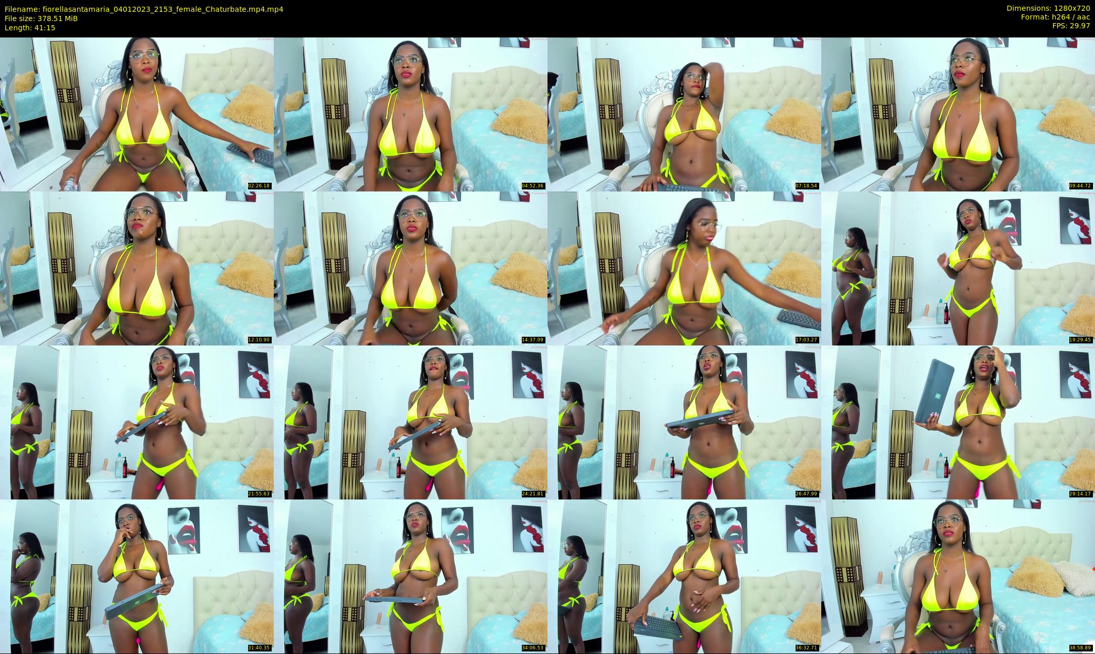fiorellasantamaria — 42 minute Chaturbate female cam show recording, 720p, Jan 4, 2023