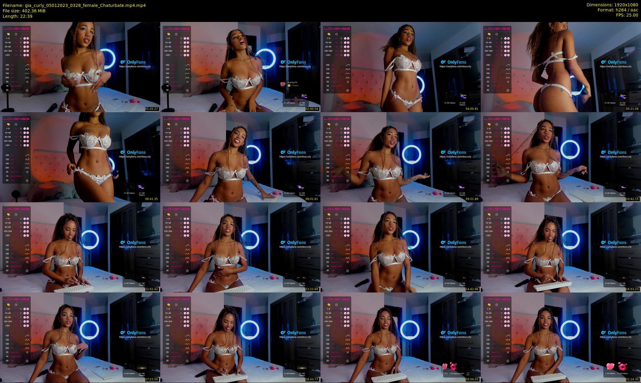 gia_curly — 23 minute Chaturbate female cam show recording, 1080p, Jan 5, 2023