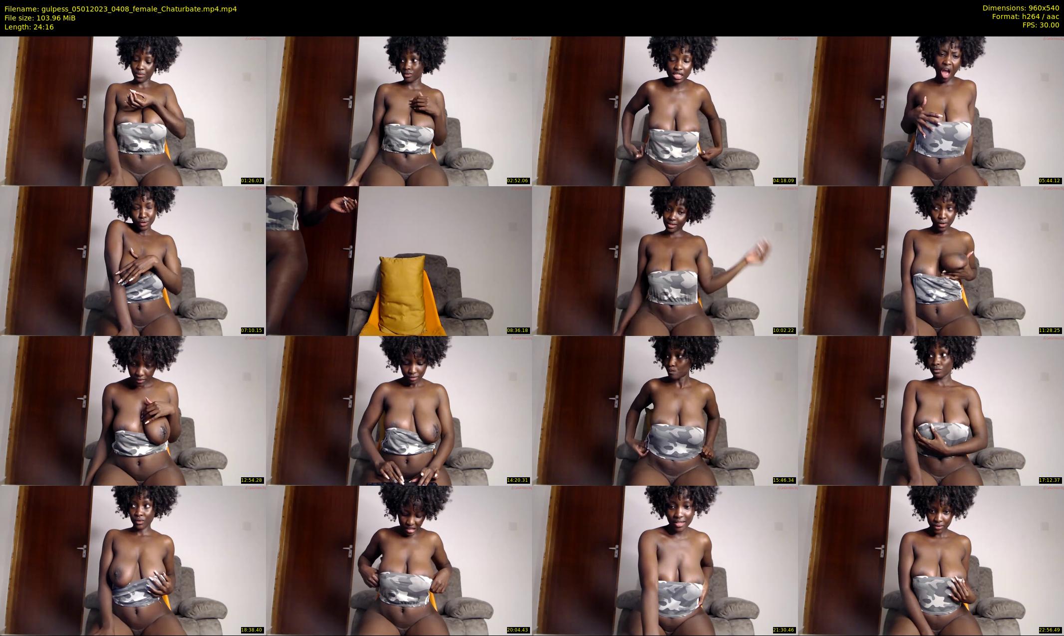 gulpess — 25 minute Chaturbate female cam show recording, 480p, Jan 5, 2023