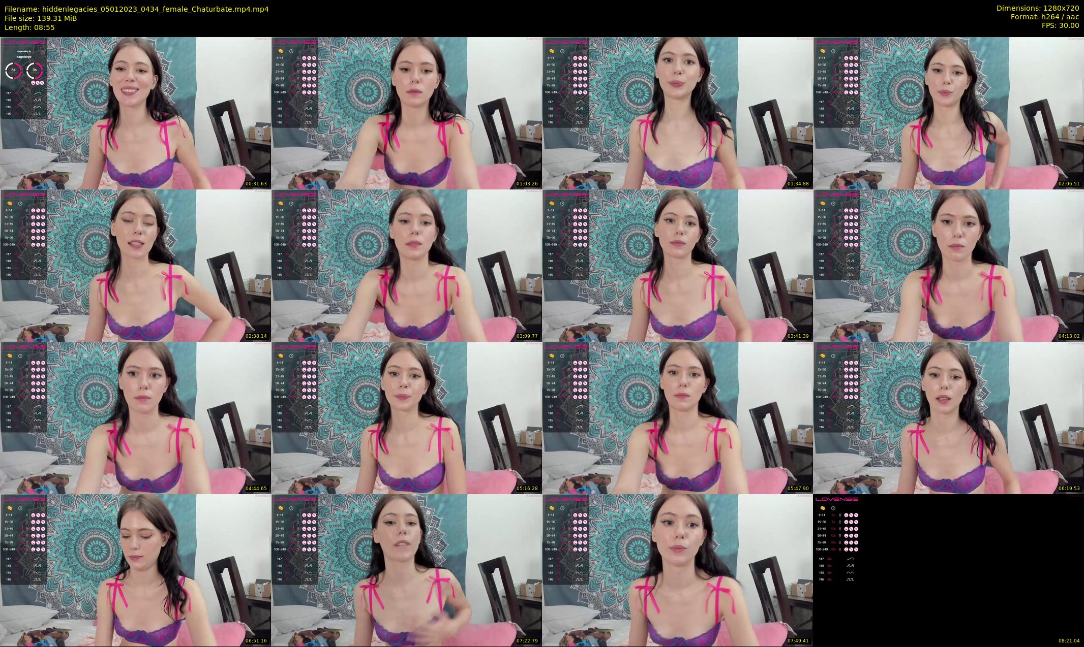 hiddenlegacies — 9 minute Chaturbate female cam show recording, 720p, Jan 5, 2023