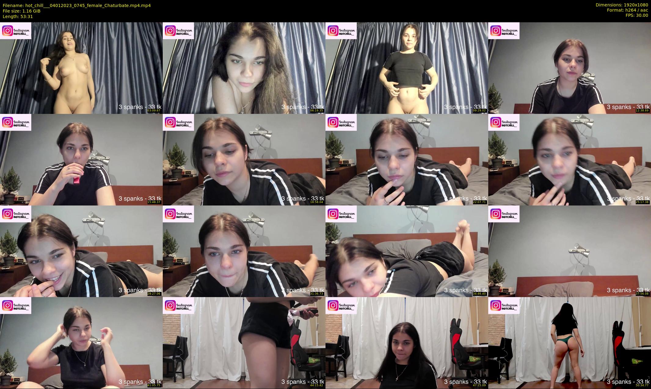 hot_chill__ — 54 minute Chaturbate female cam show recording, 1080p, Jan 4, 2023