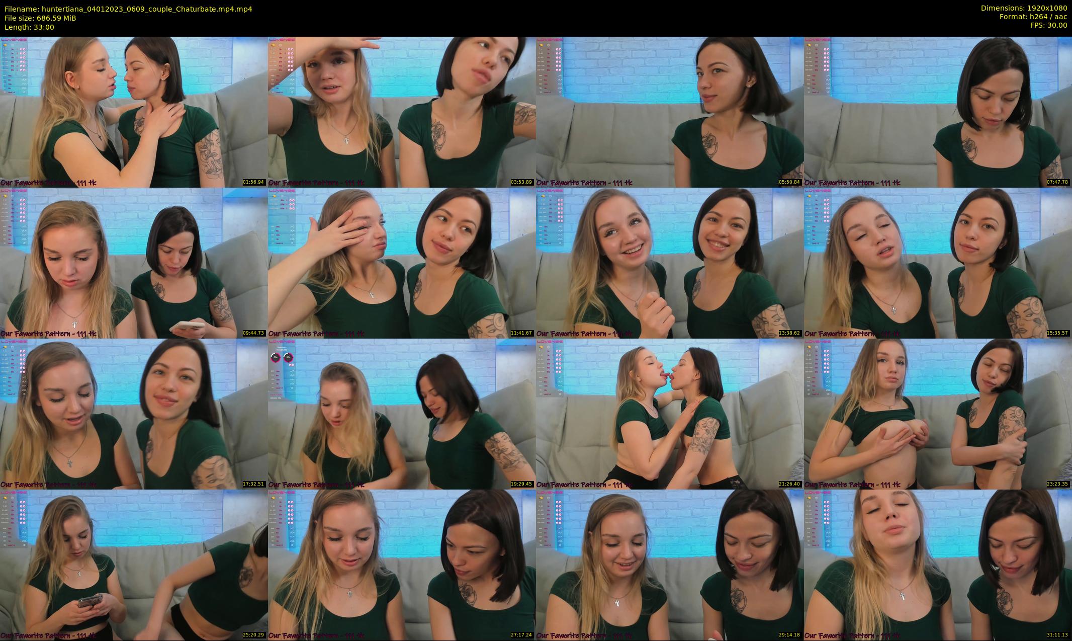 huntertiana — 33 minute Chaturbate female cam show recording, 1080p, Jan 4, 2023