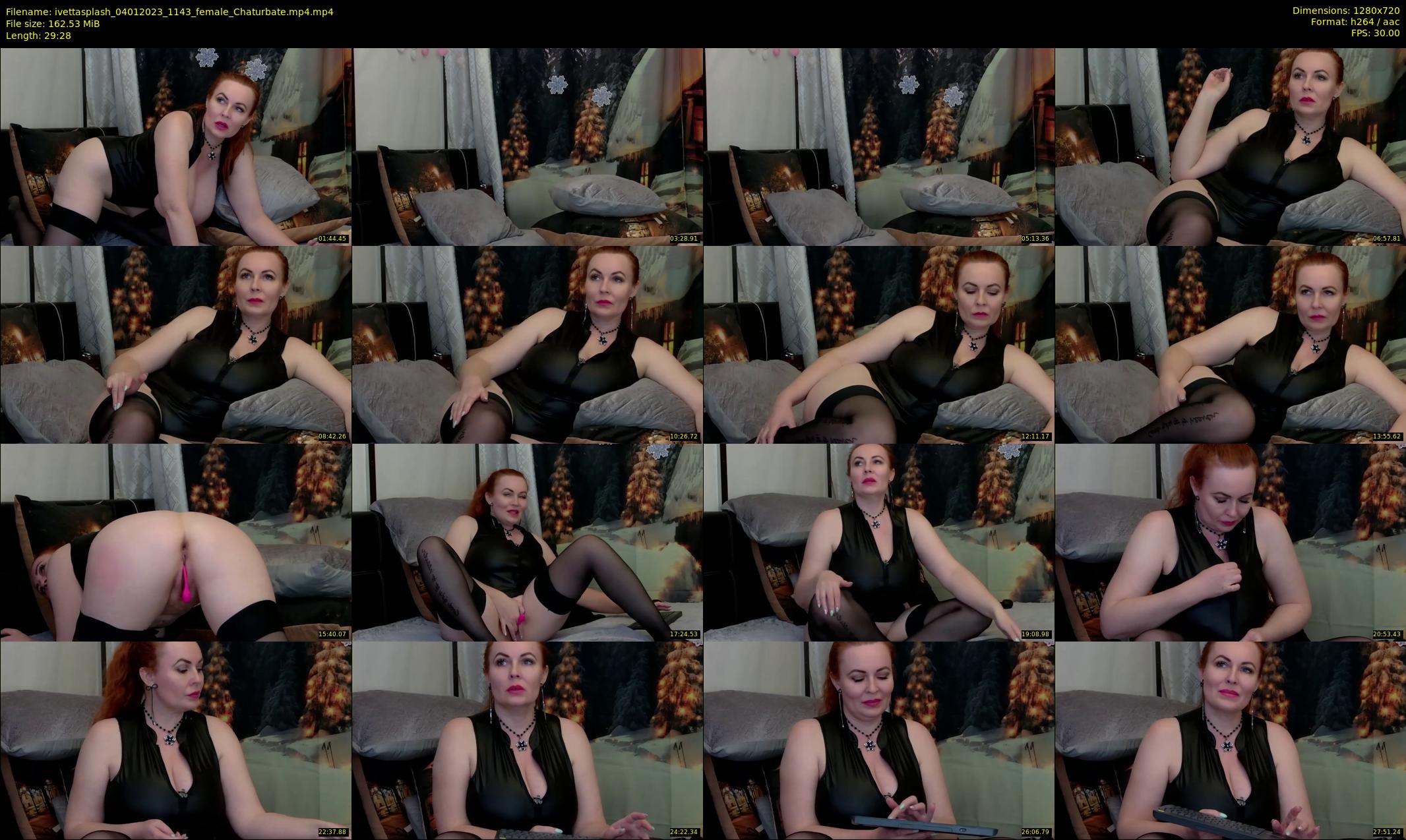 ivettasplash — 30 minute Chaturbate female cam show recording, 720p, Jan 4, 2023