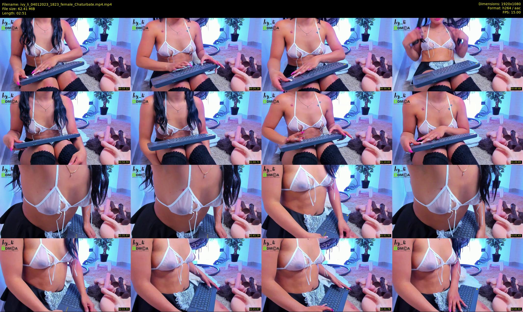 ivy_li — 3 minute Chaturbate female cam show recording, 1080p, Jan 4, 2023