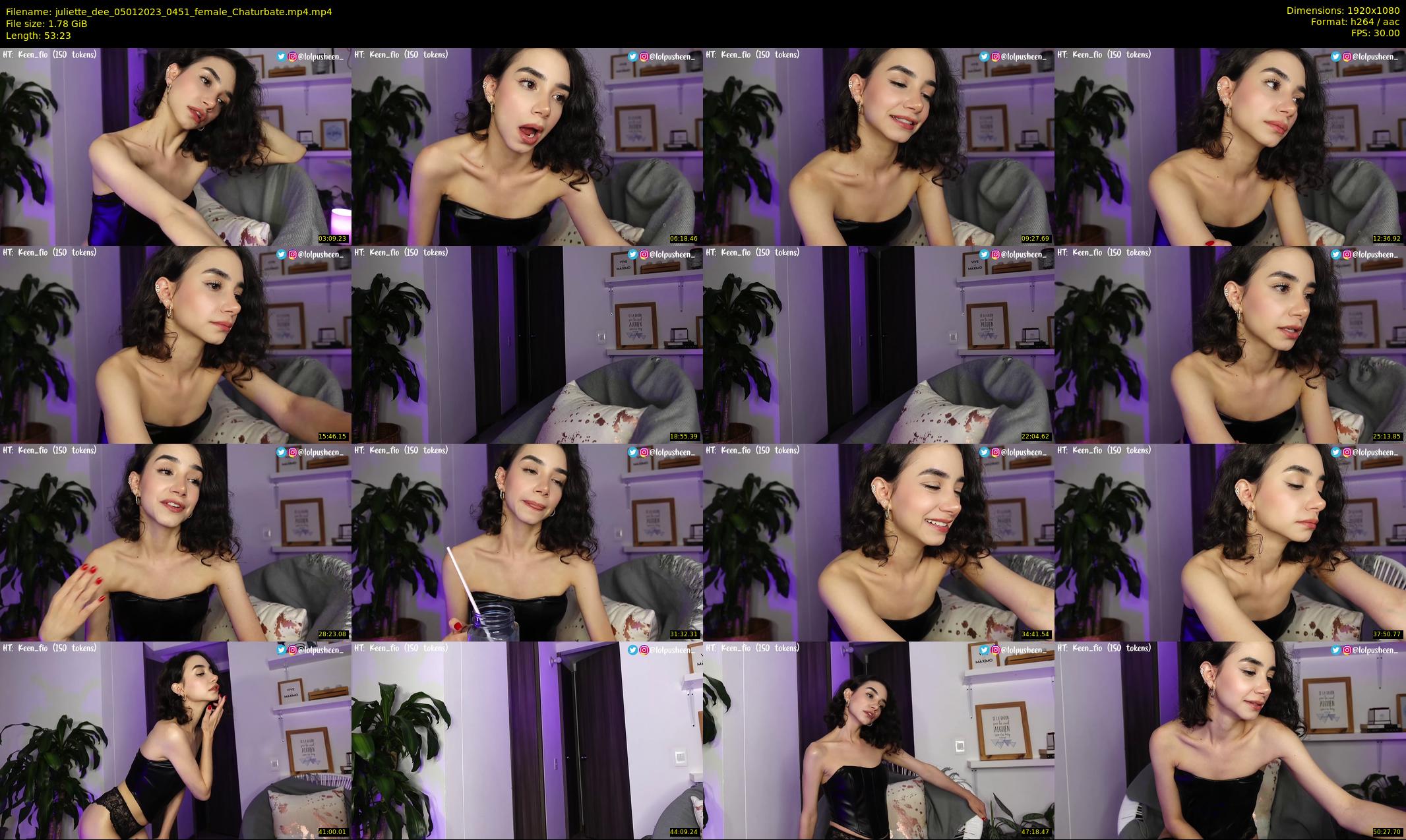 juliette_dee — 54 minute Chaturbate female cam show recording, 1080p, Jan 5, 2023