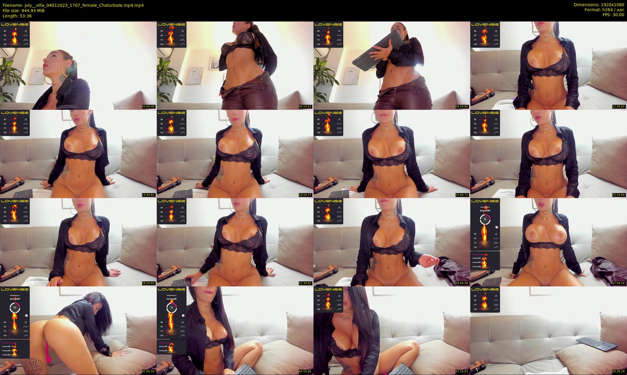 july__villa — 54 minute Chaturbate female cam show recording, 1080p, Jan 4, 2023