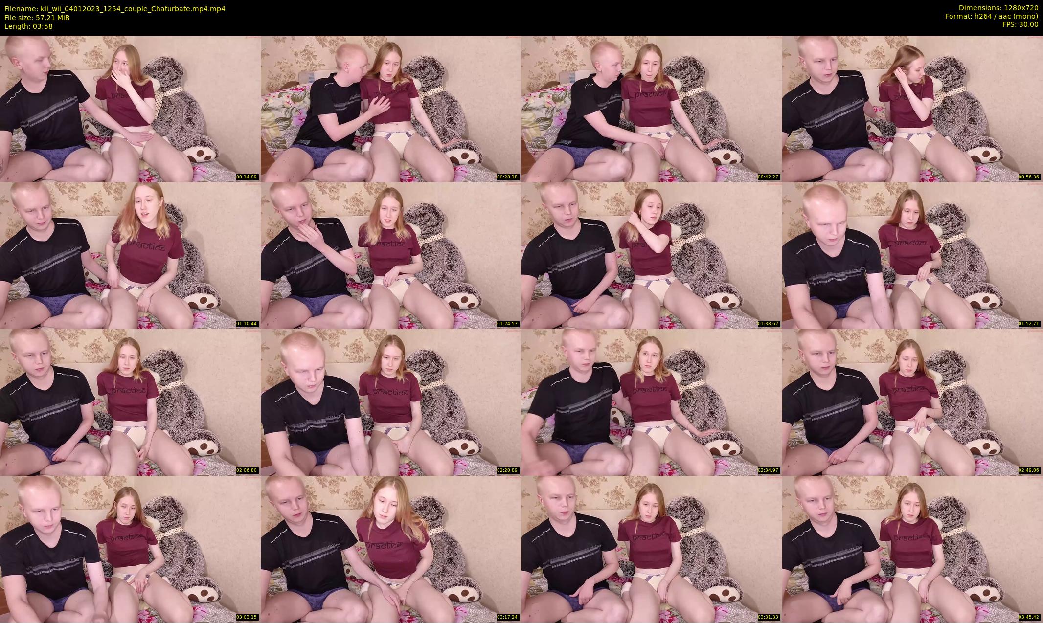 kii_wii — 4 minute Chaturbate couple cam show recording, 720p, Jan 4, 2023