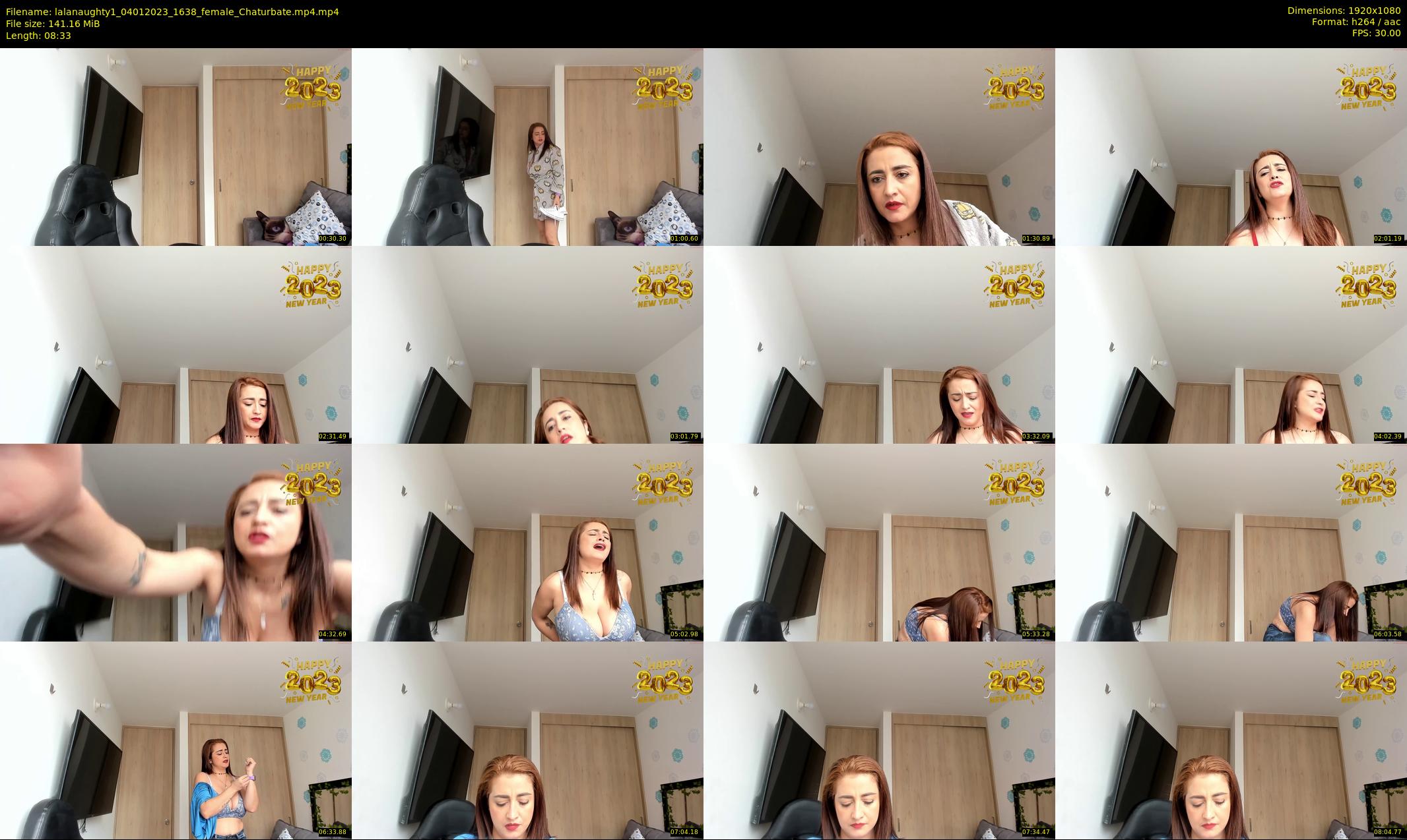 lalanaughty1 — 9 minute Chaturbate female cam show recording, 1080p, Jan 4, 2023