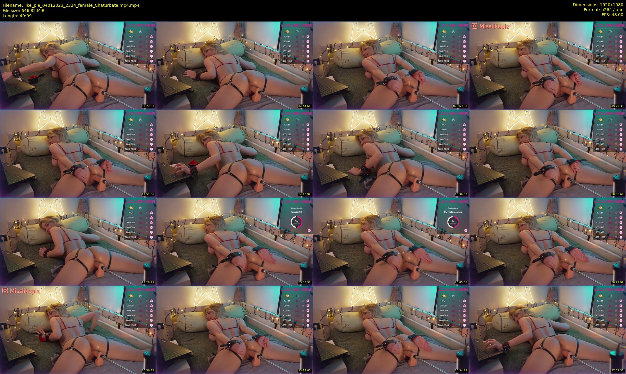 like_pie — 41 minute Chaturbate couple cam show recording, 1080p, Jan 4, 2023
