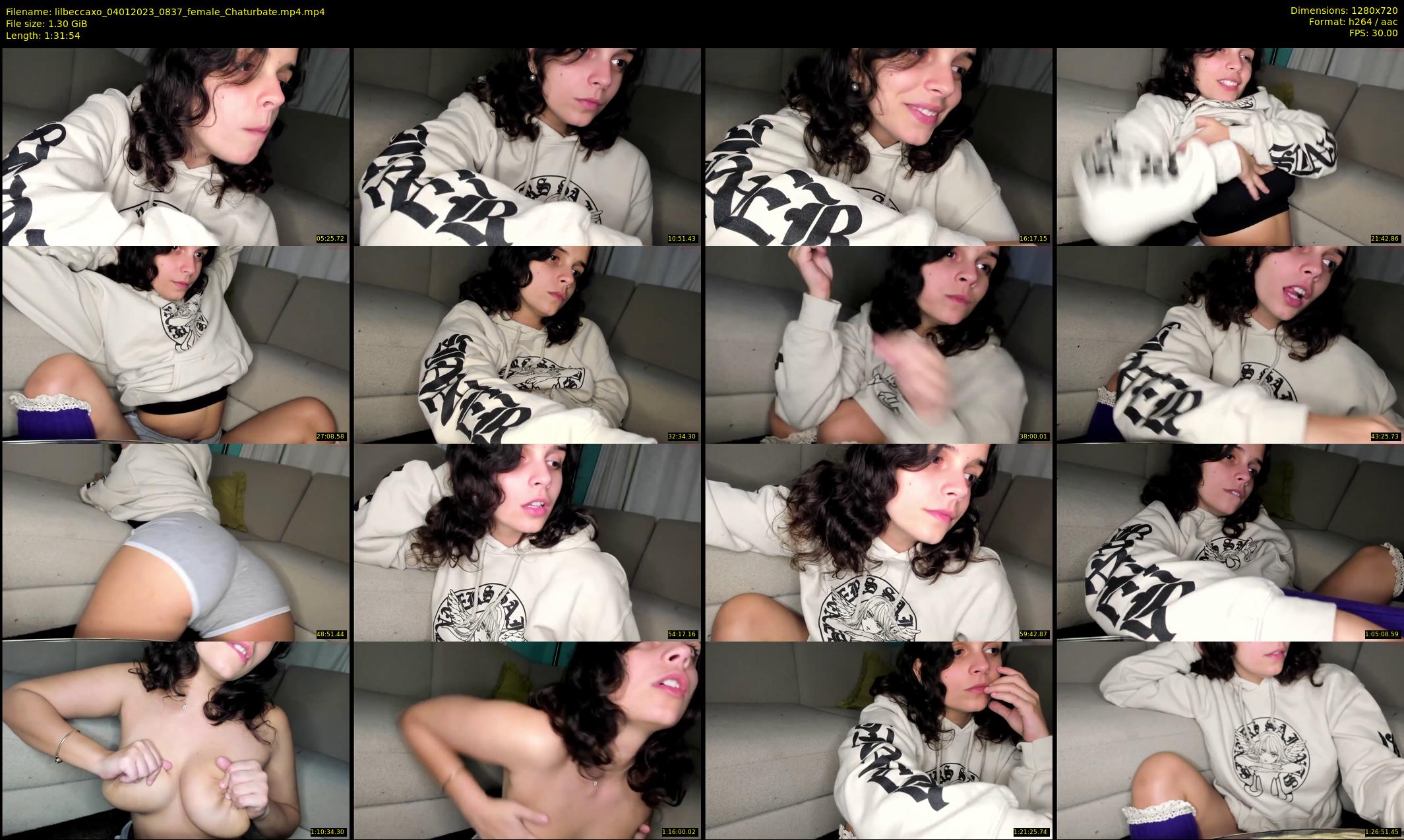 lilbeccaxo — 92 minute Chaturbate female cam show recording, 720p, Jan 4, 2023