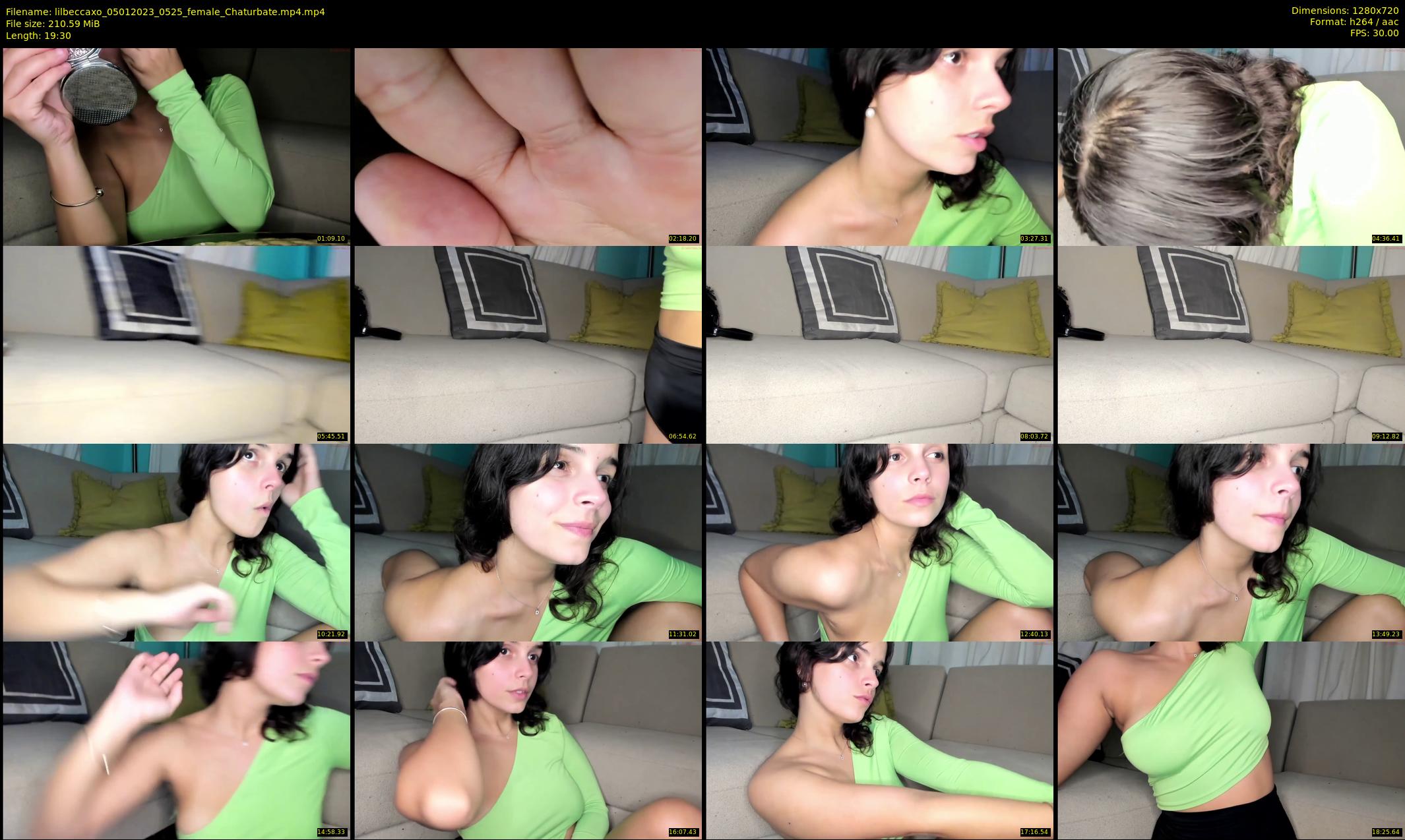 lilbeccaxo — 20 minute Chaturbate female cam show recording, 720p, Jan 5, 2023