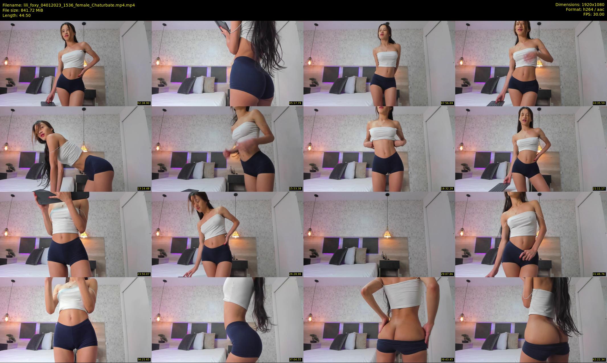 lili_foxy — 45 minute Chaturbate female cam show recording, 1080p, Jan 4, 2023