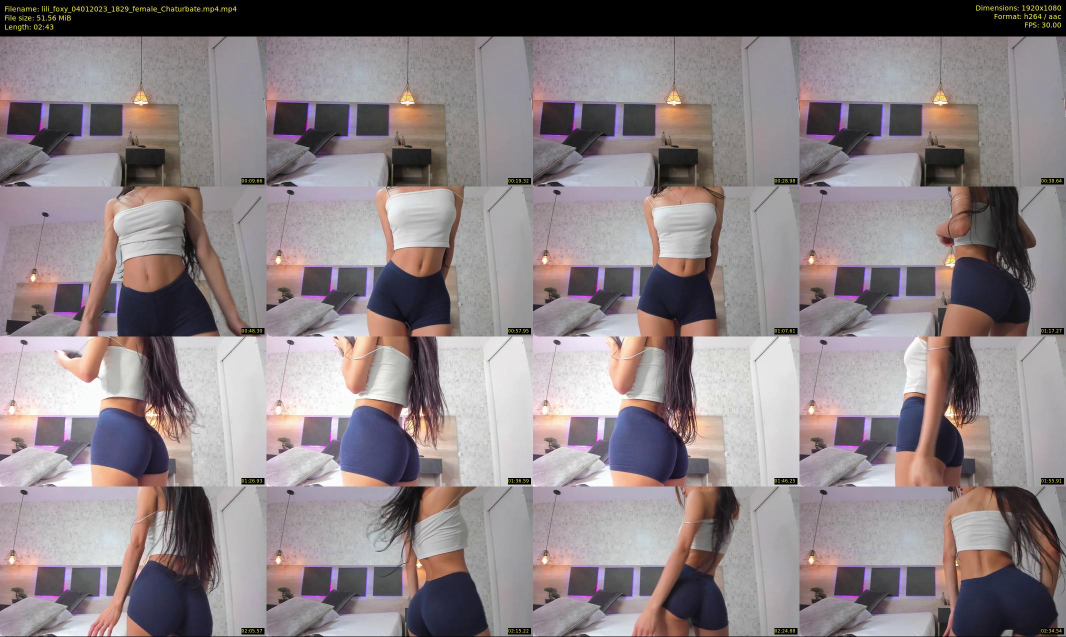 lili_foxy — 3 minute Chaturbate female cam show recording, 1080p, Jan 4, 2023