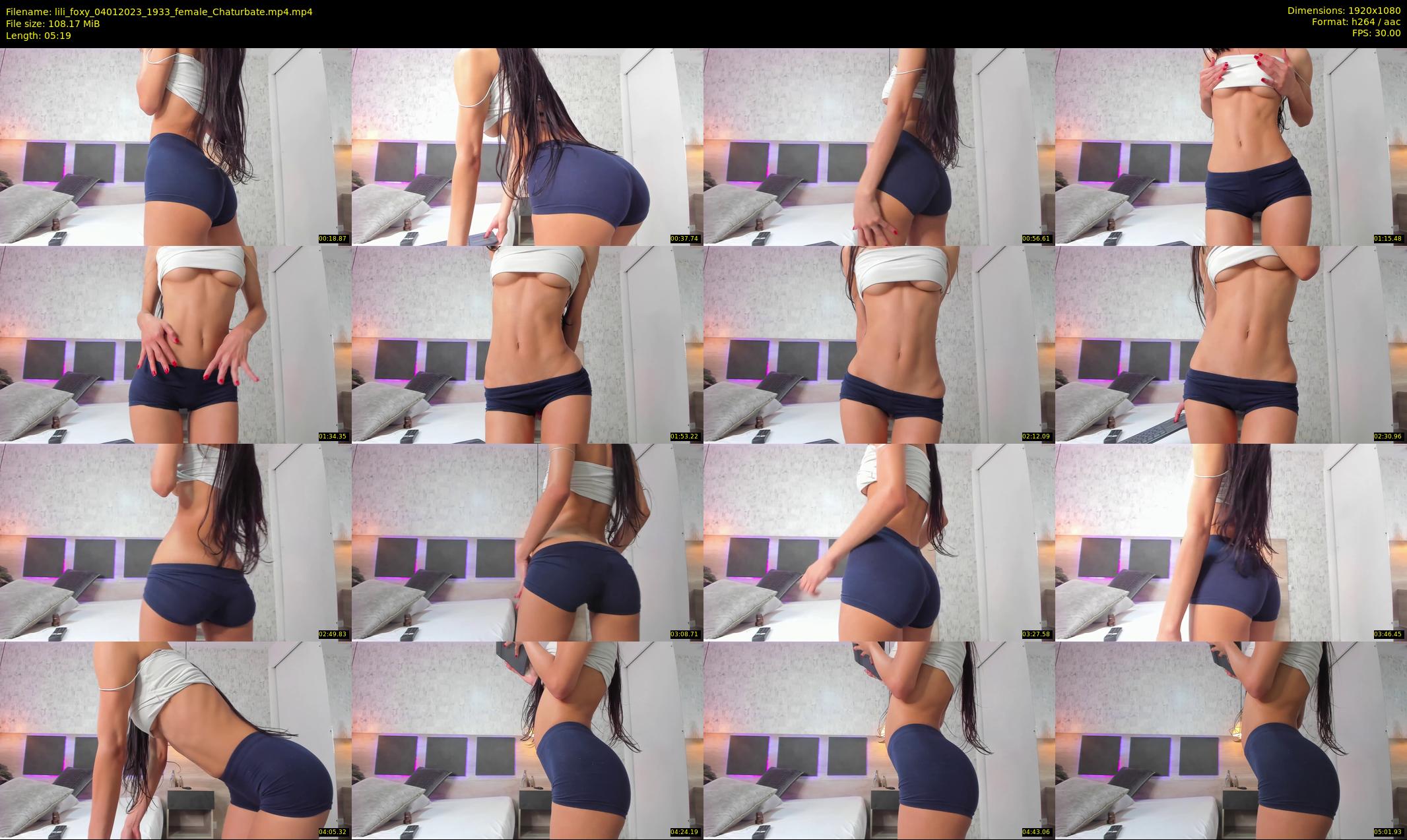 lili_foxy — 6 minute Chaturbate female cam show recording, 1080p, Jan 4, 2023