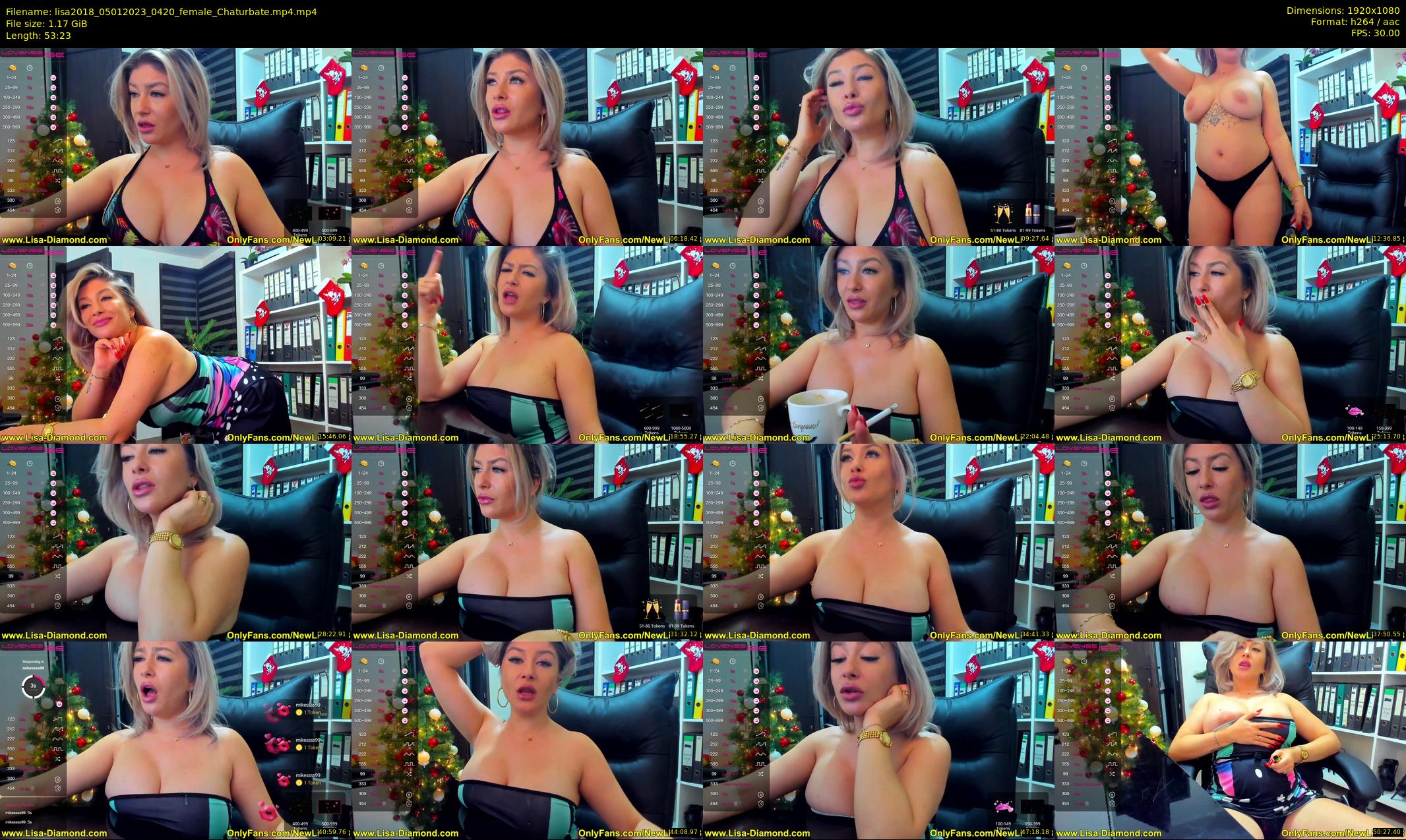lisa2018 — 54 minute Chaturbate female cam show recording, 1080p, Jan 5, 2023