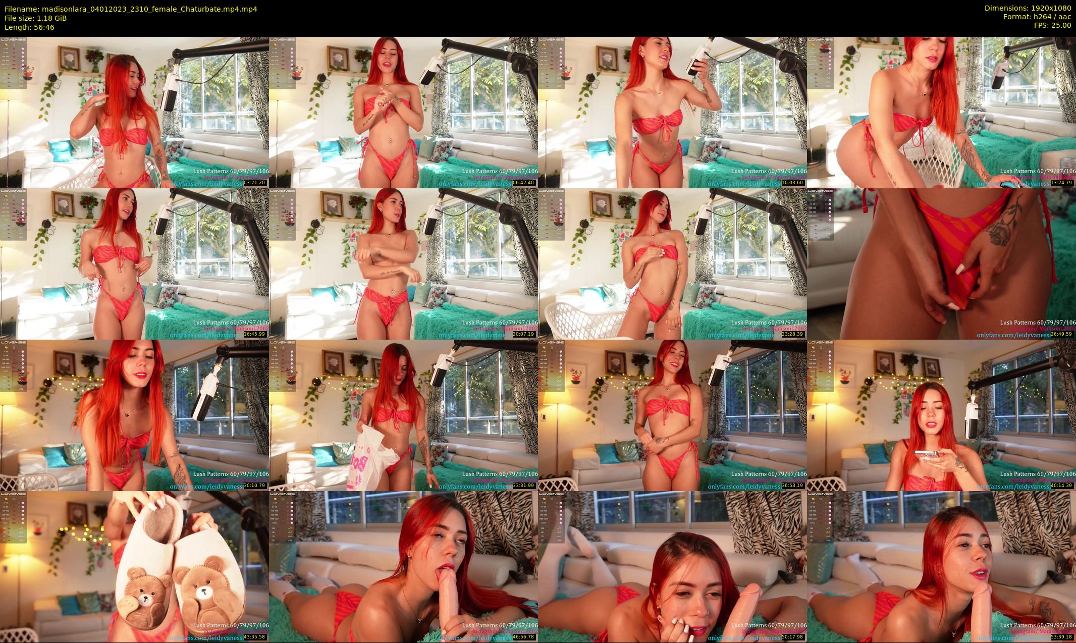 madisonlara — 57 minute Chaturbate female cam show recording, 1080p, Jan 4, 2023
