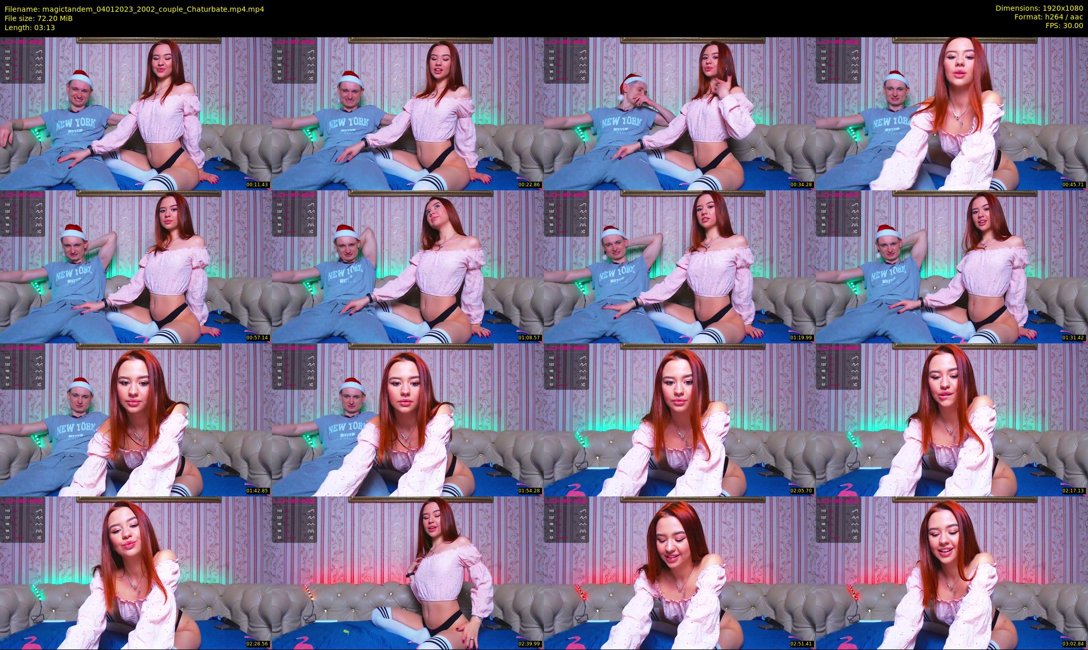 magictandem — 4 minute Chaturbate couple cam show recording, 1080p, Jan 4, 2023