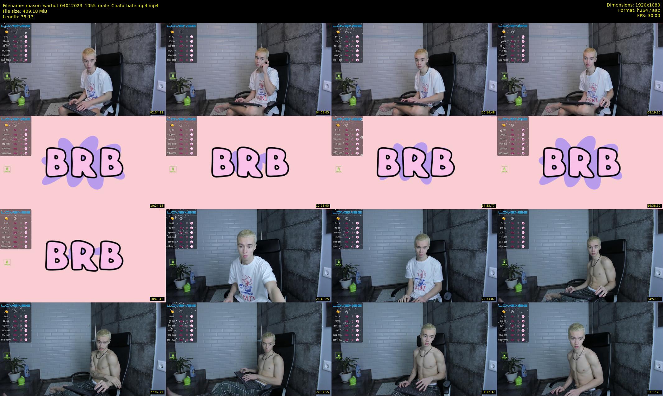 mason_warhol — 36 minute Chaturbate male cam show recording, 1080p, Jan 4, 2023