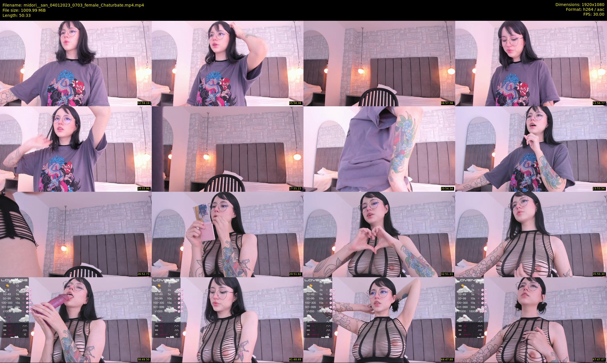 midori__san — 51 minute Chaturbate female cam show recording, 1080p, Jan 4, 2023