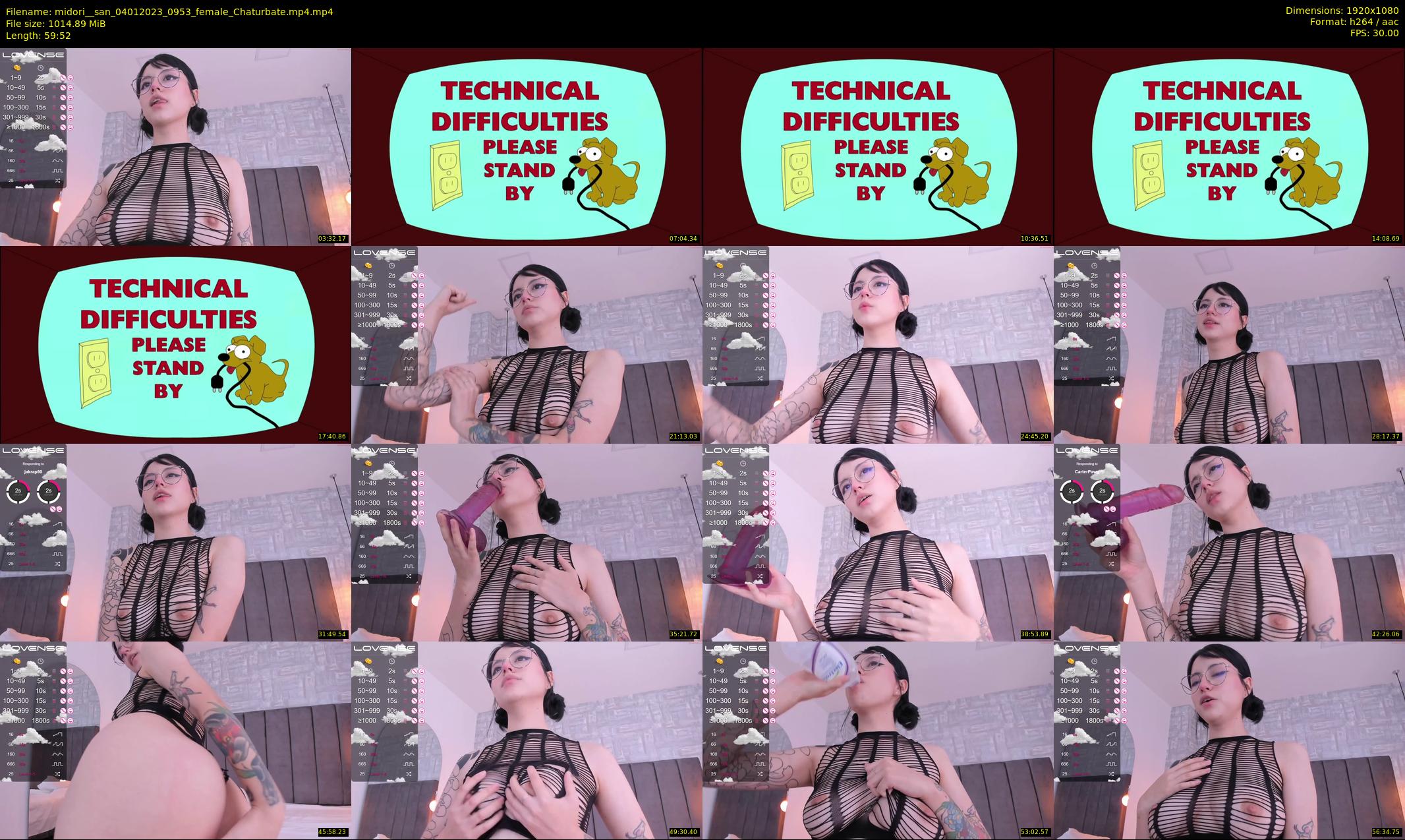 midori__san — 60 minute Chaturbate female cam show recording, 1080p, Jan 4, 2023