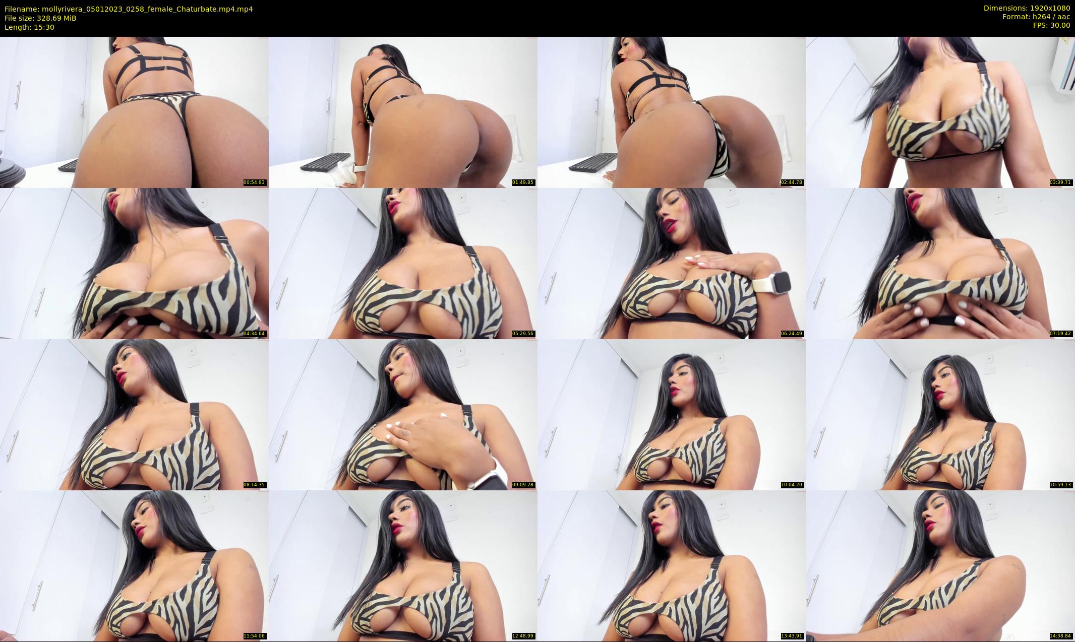 mollyrivera — 16 minute Chaturbate female cam show recording, 1080p, Jan 5, 2023