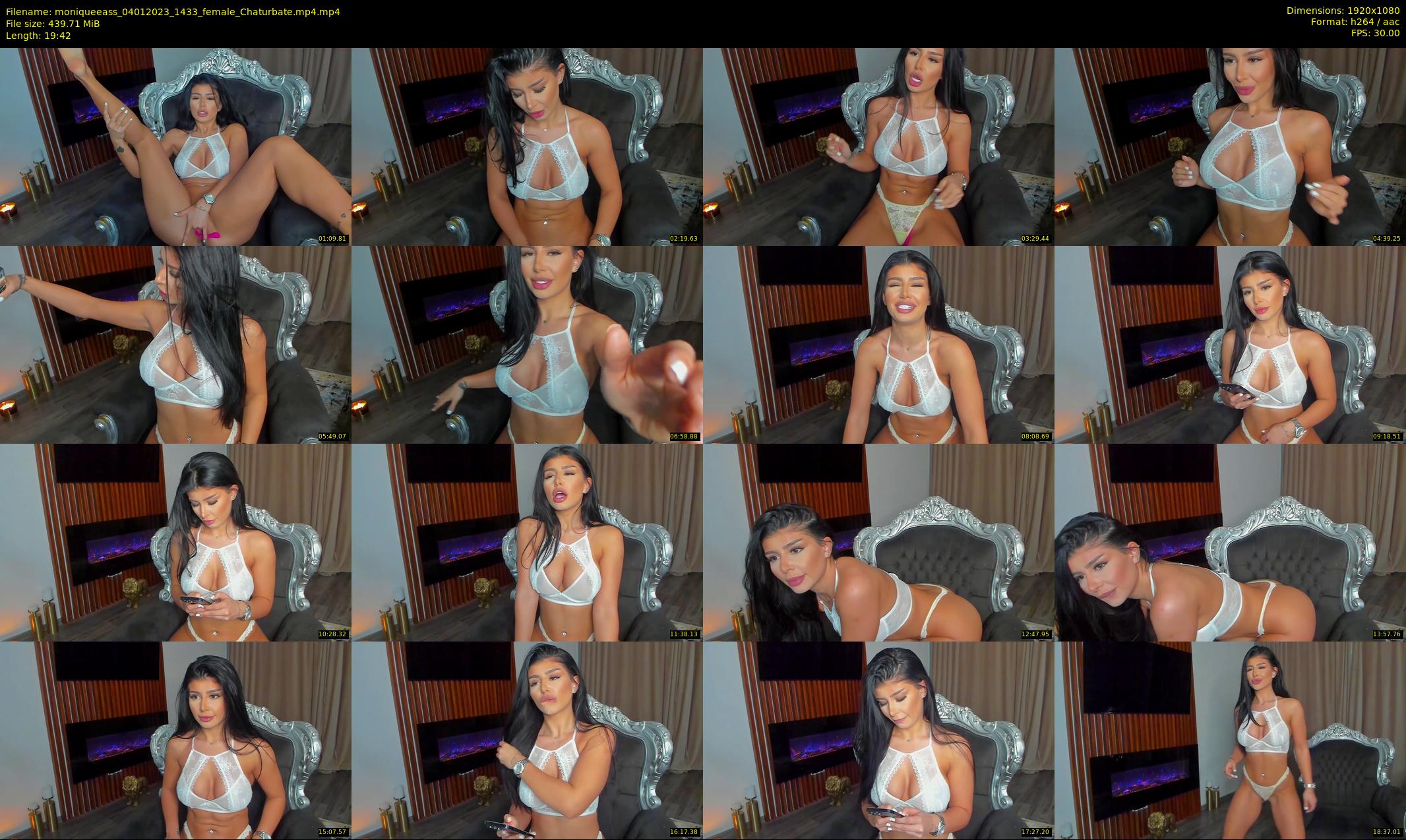 moniqueeass — 20 minute Chaturbate female cam show recording, 1080p, Jan 4, 2023