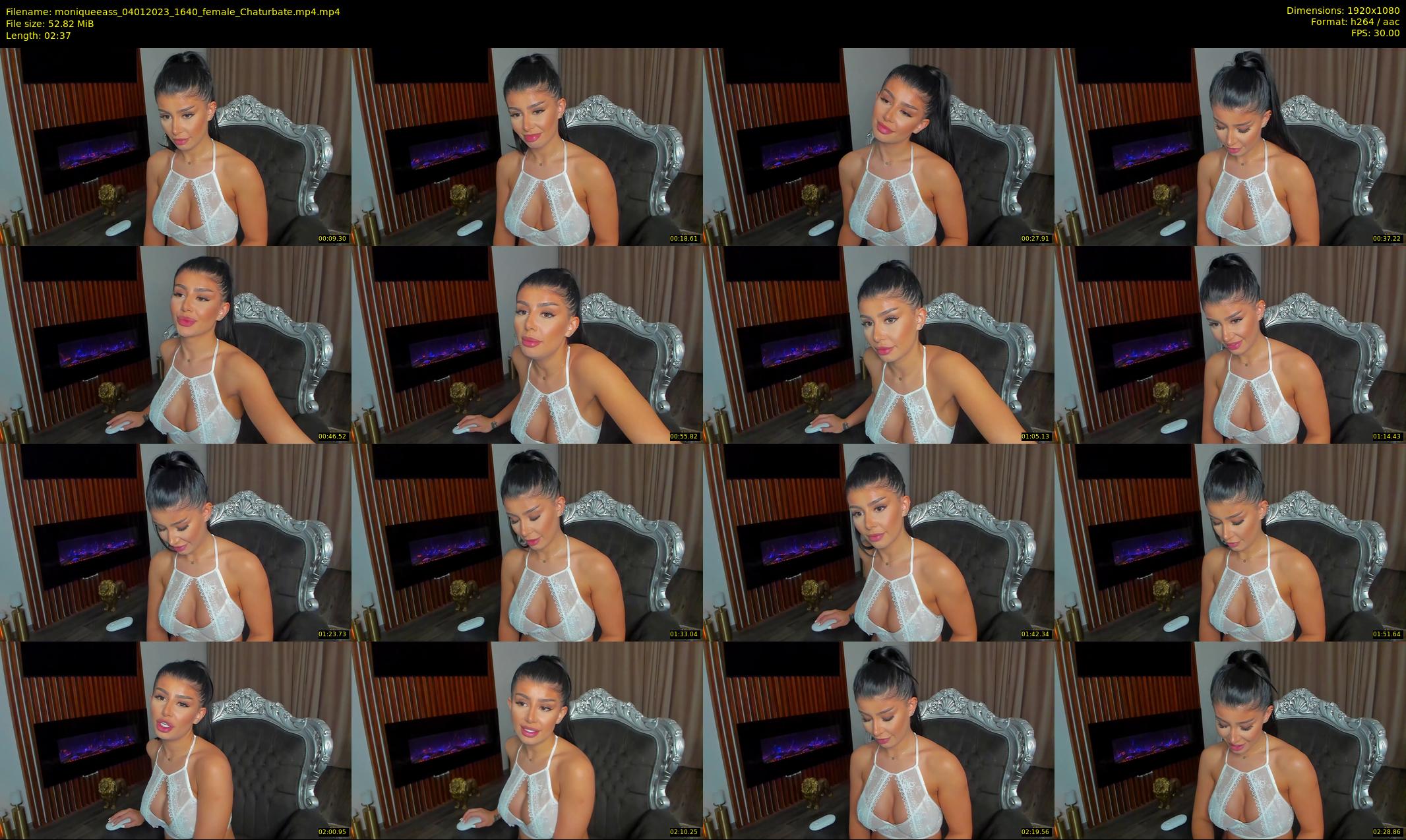 moniqueeass — 3 minute Chaturbate female cam show recording, 1080p, Jan 4, 2023