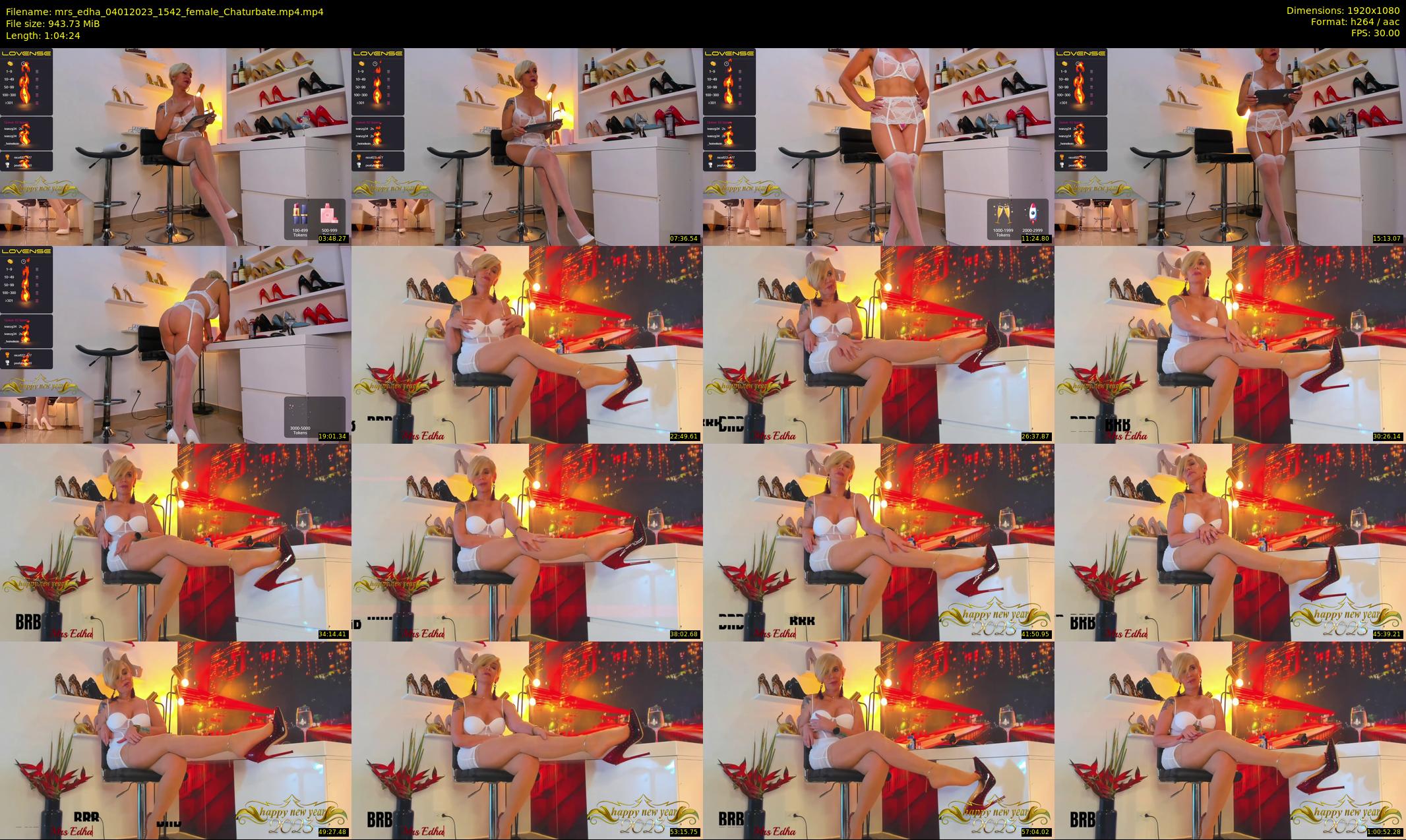 mrs_edha — 65 minute Chaturbate female cam show recording, 1080p, Jan 4, 2023