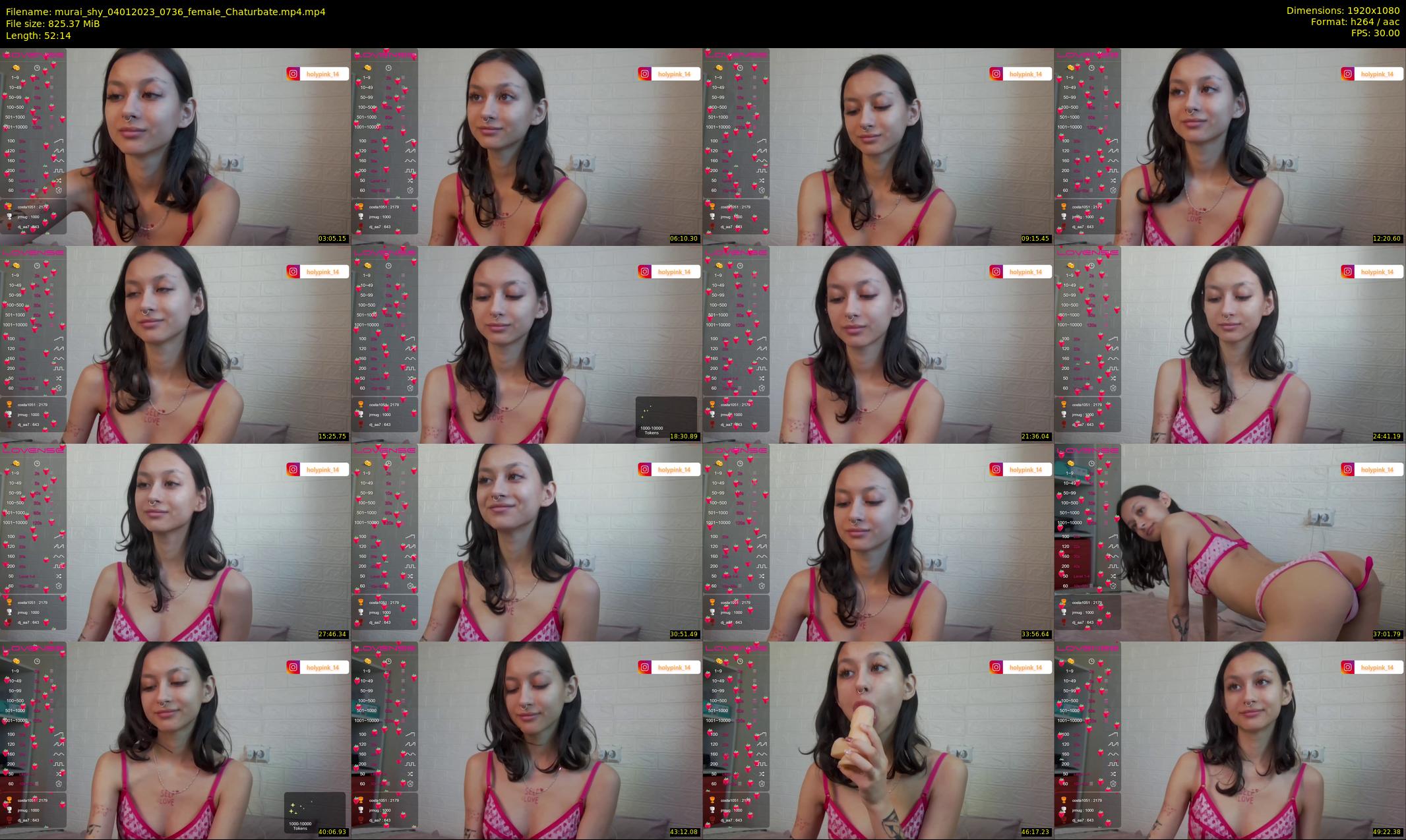 murai_shy — 53 minute Chaturbate female cam show recording, 1080p, Jan 4, 2023