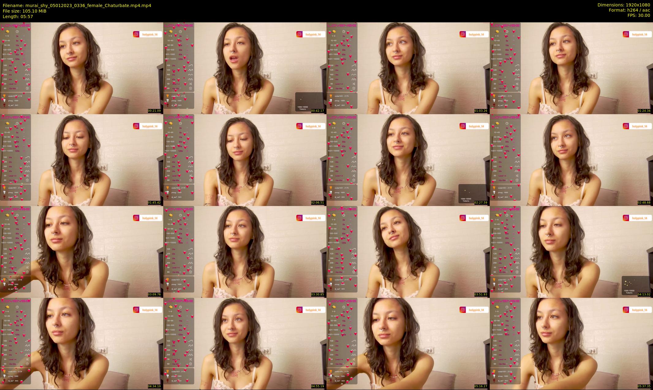 murai_shy — 6 minute Chaturbate female cam show recording, 1080p, Jan 5, 2023