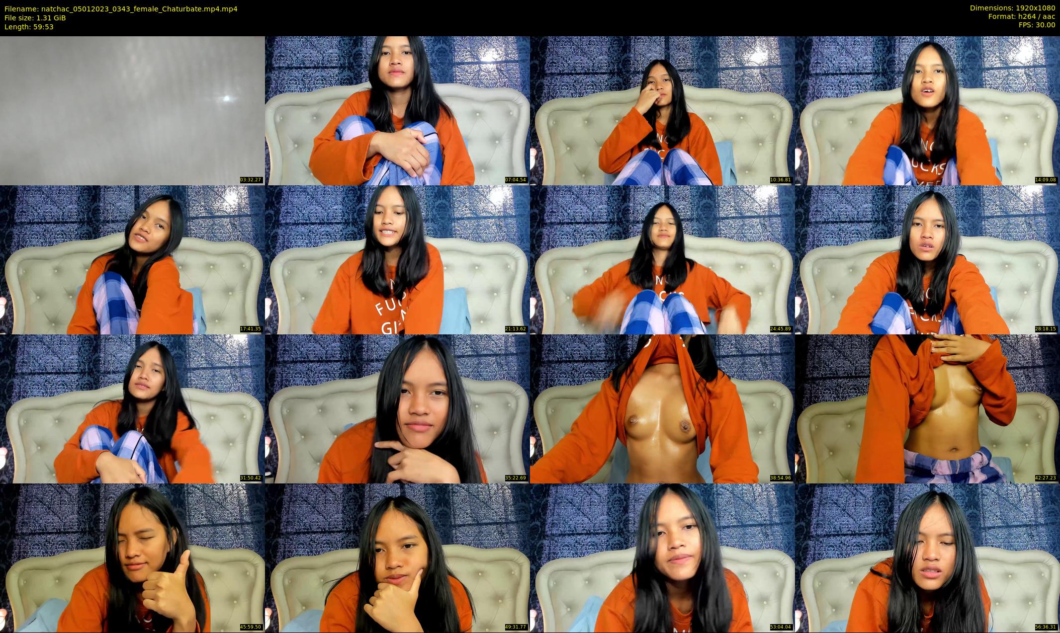 natchac — 60 minute Chaturbate female cam show recording, 1080p, Jan 5, 2023