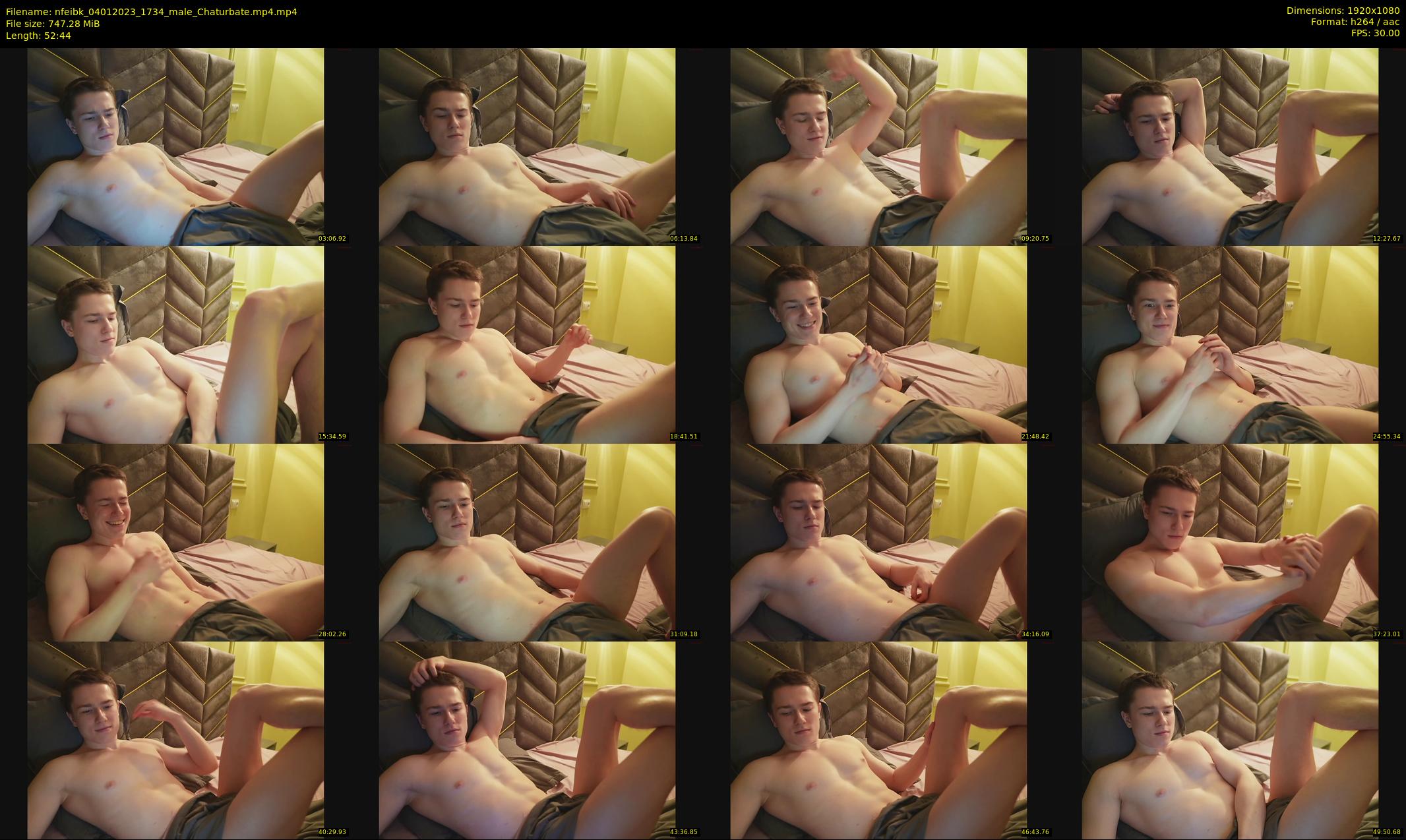 nfeibk — 53 minute Chaturbate male cam show recording, 1080p, Jan 4, 2023
