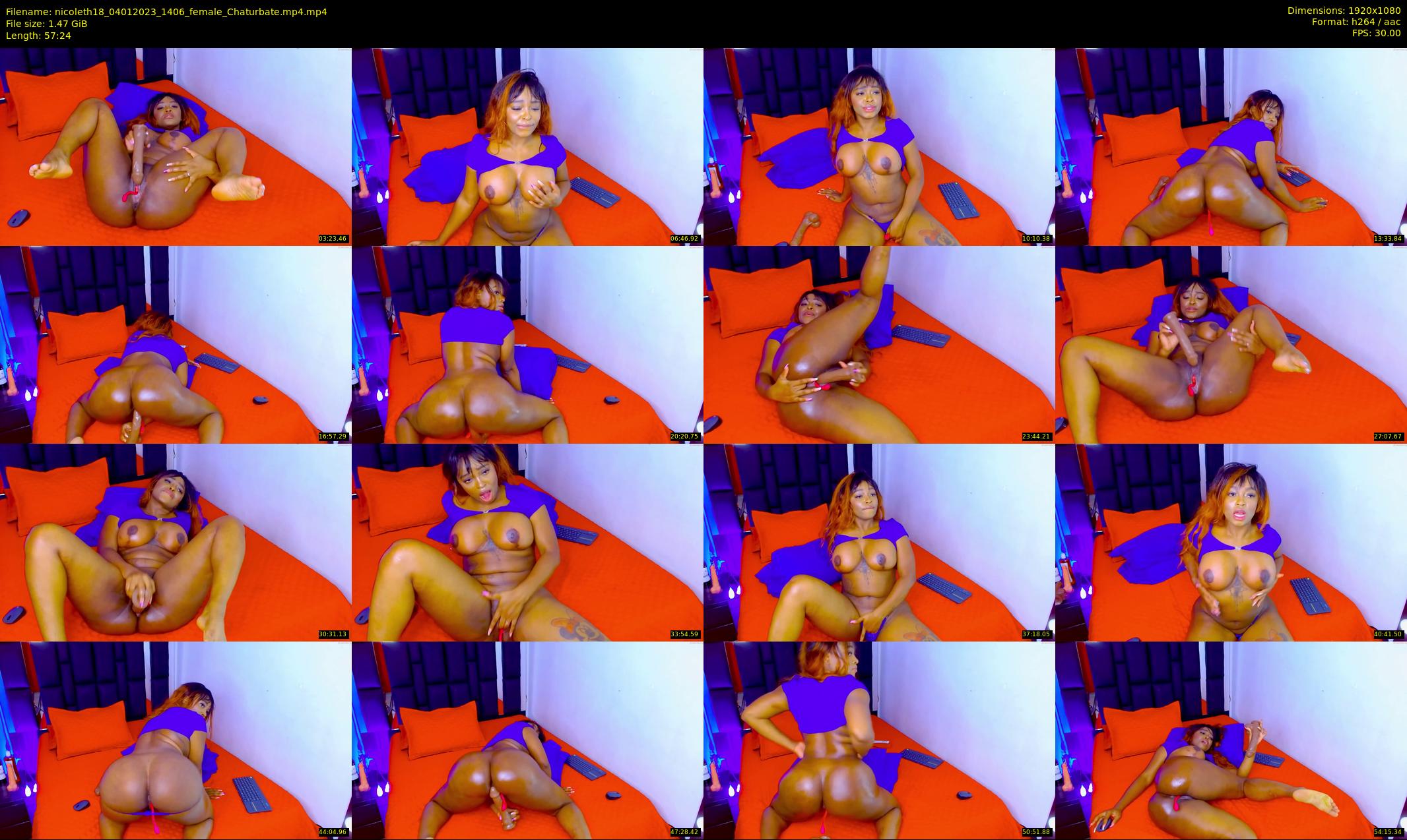nicoleth18 — 58 minute Chaturbate female cam show recording, 1080p, Jan 4, 2023