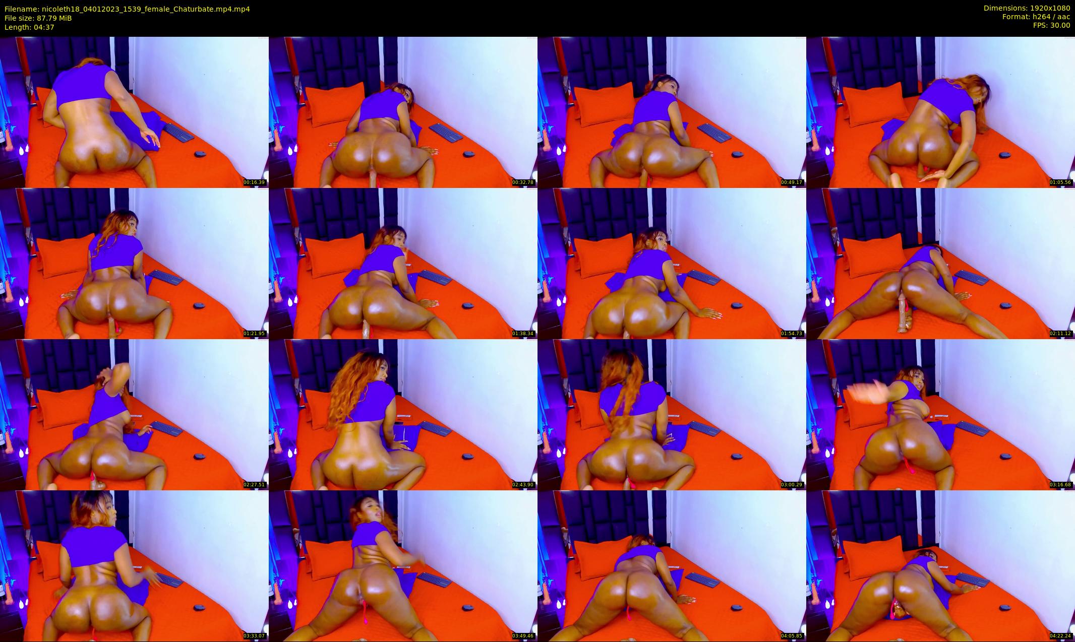 nicoleth18 — 5 minute Chaturbate female cam show recording, 1080p, Jan 4, 2023