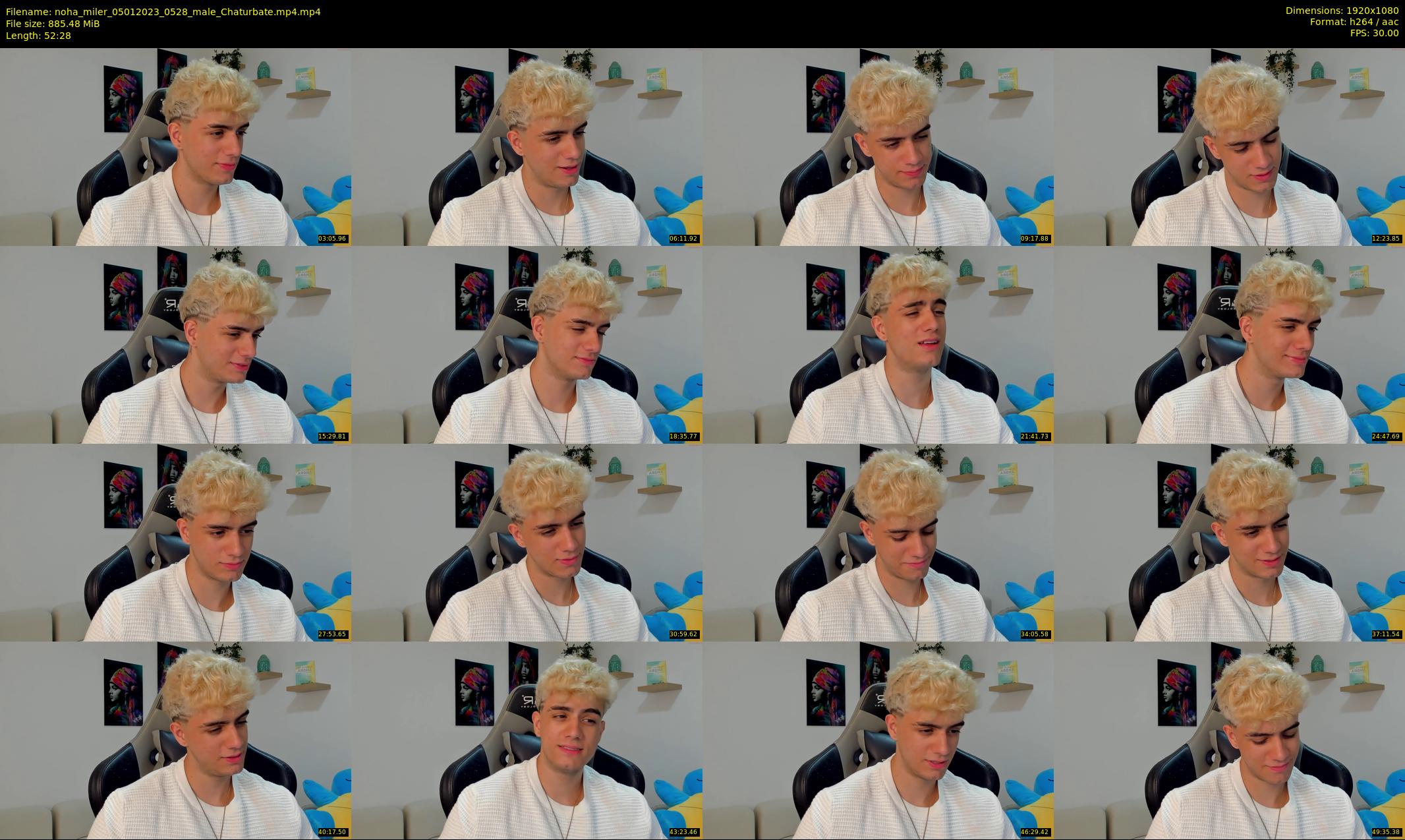 noha_miler — 53 minute Chaturbate male cam show recording, 1080p, Jan 5, 2023