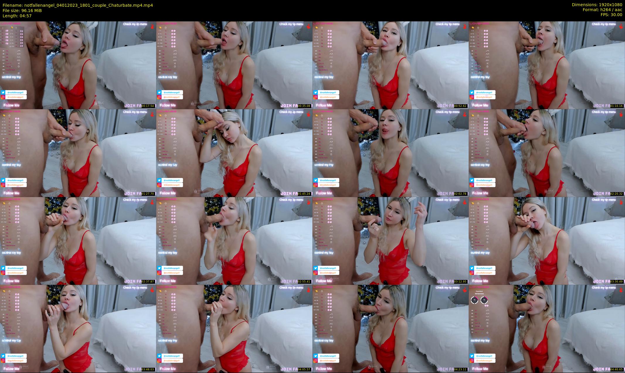 notfallenangel — 5 minute Chaturbate couple cam show recording, 1080p, Jan 4, 2023