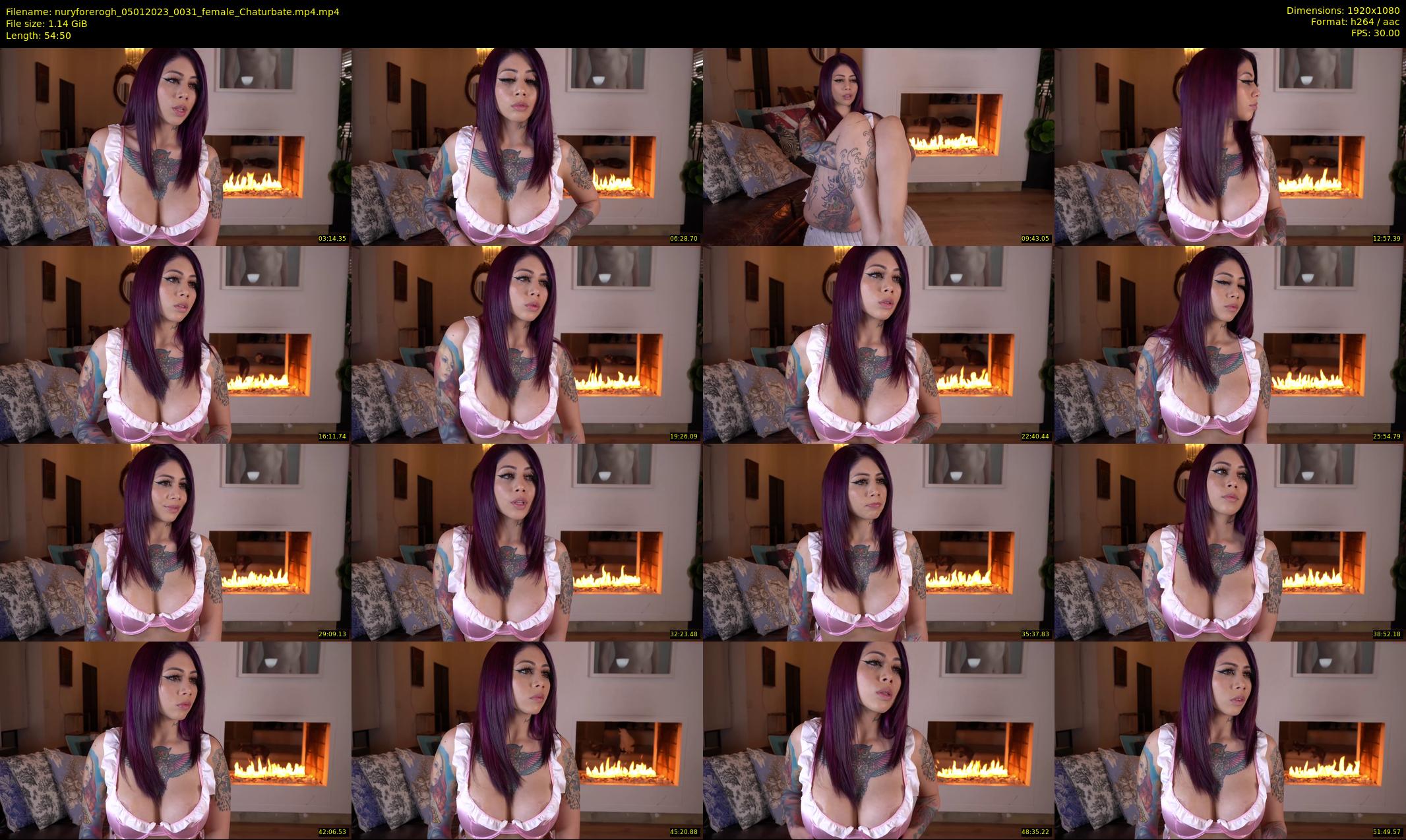 nuryforerogh — 55 minute Chaturbate female cam show recording, 1080p, Jan 5, 2023