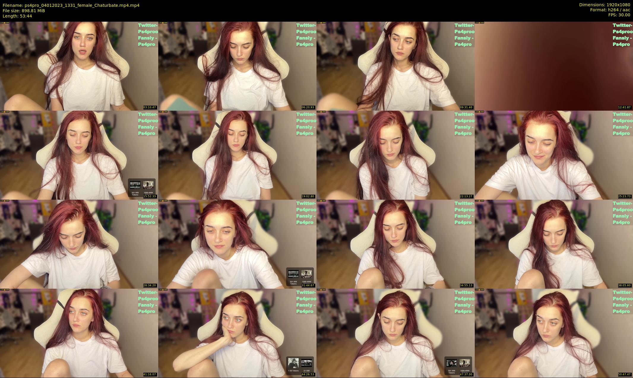 ps4pro — 54 minute Chaturbate female cam show recording, 1080p, Jan 4, 2023