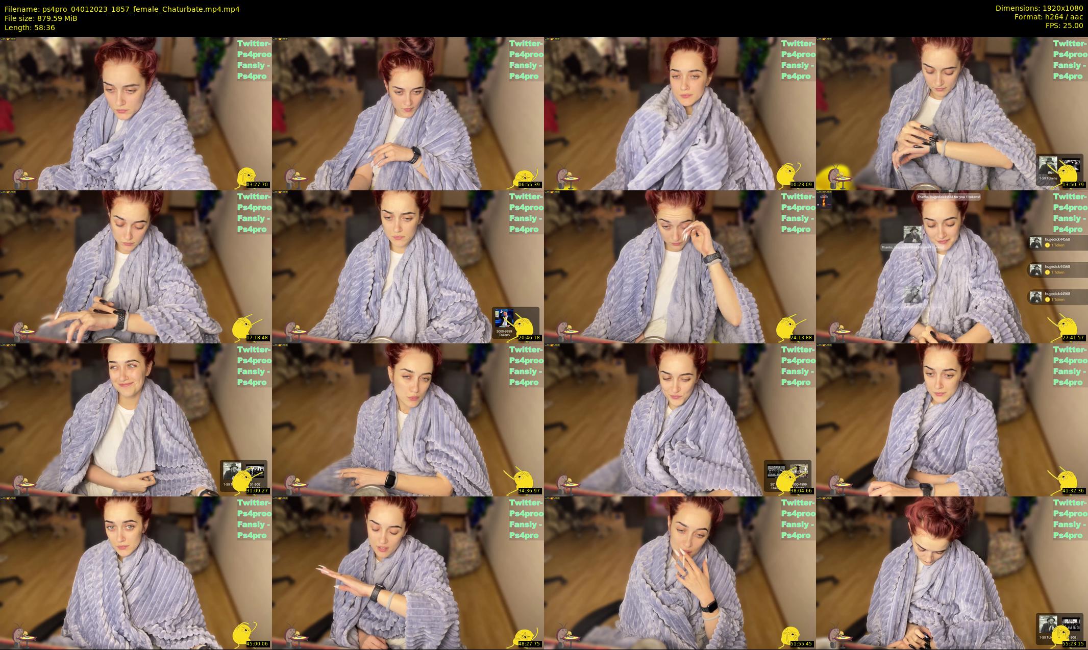 ps4pro — 59 minute Chaturbate female cam show recording, 1080p, Jan 4, 2023