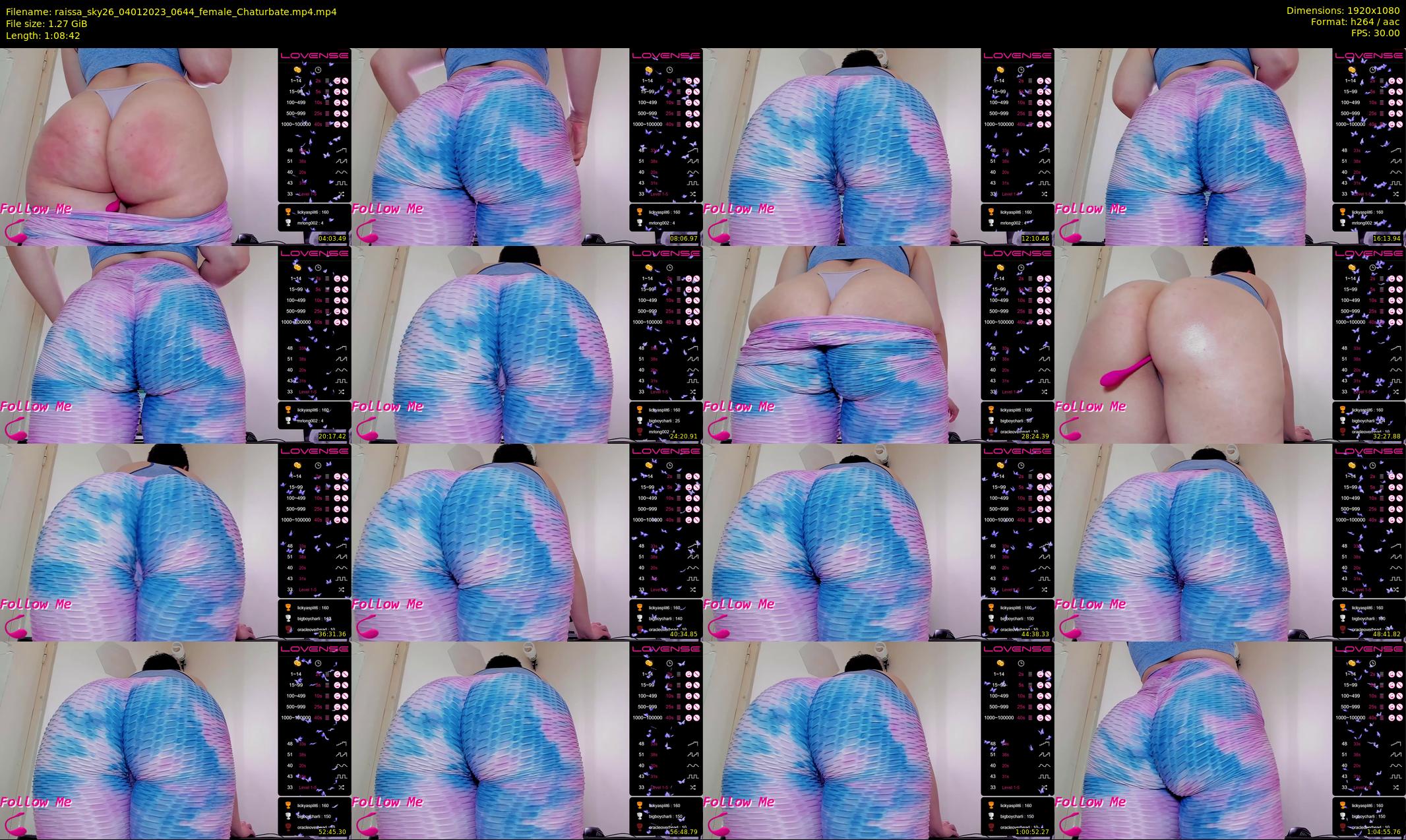 raissa_sky26 — 69 minute Chaturbate female cam show recording, 1080p, Jan 4, 2023