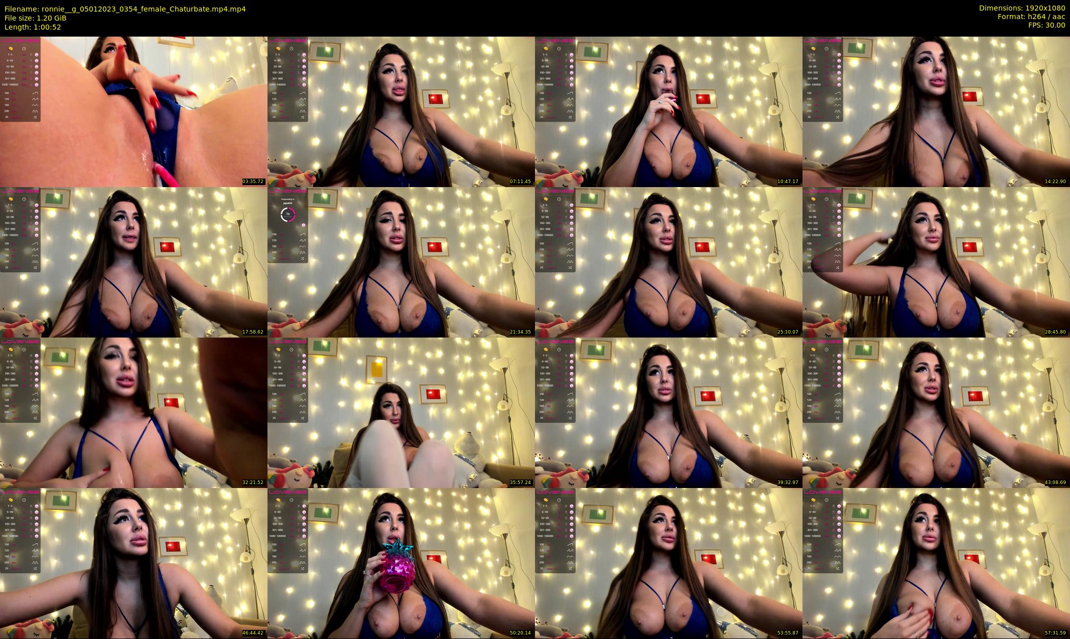 ronnie__g — 61 minute Chaturbate female cam show recording, 1080p, Jan 5, 2023
